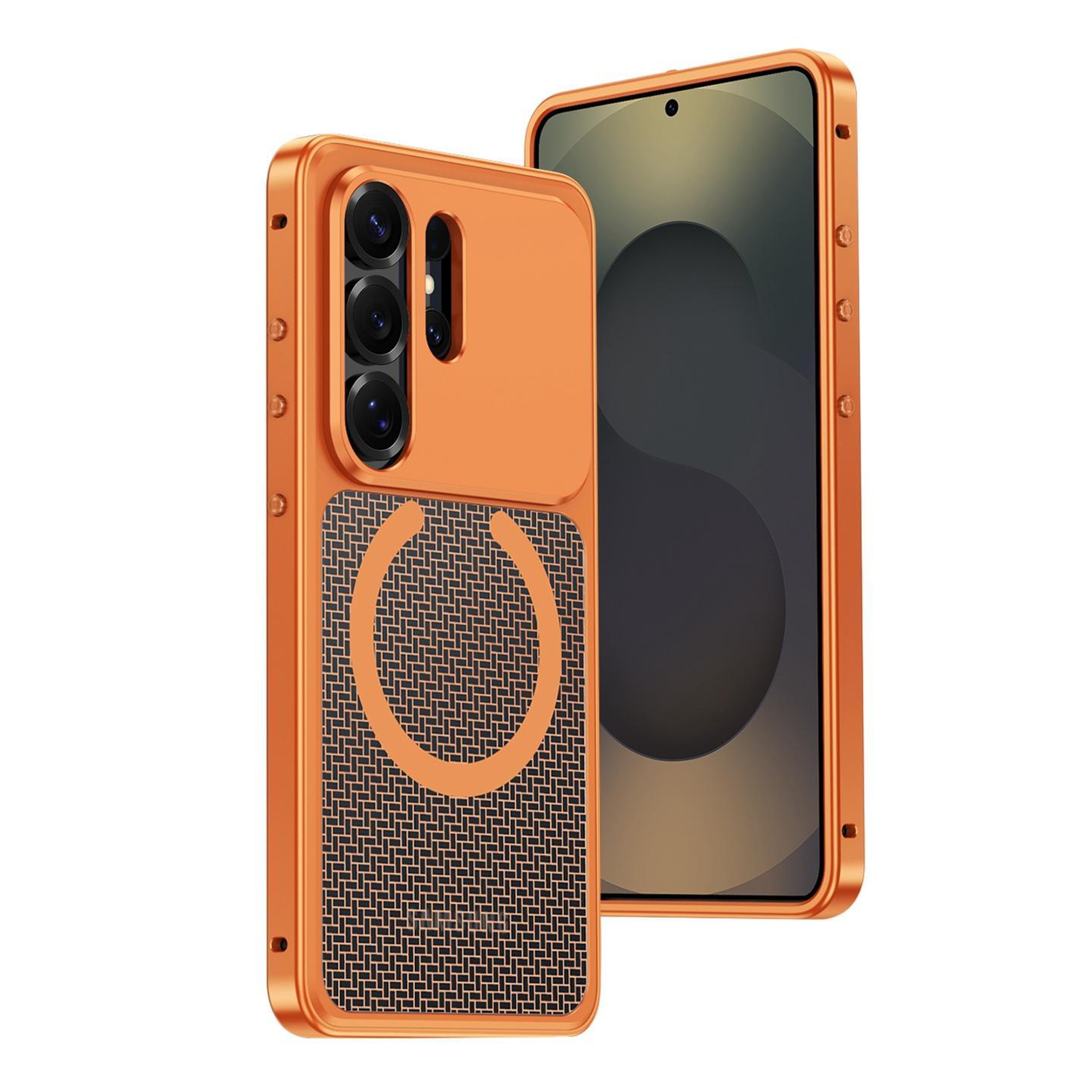 Galaxy S25 Ultra Magnetic Cooling Metal Shockproof Case 0