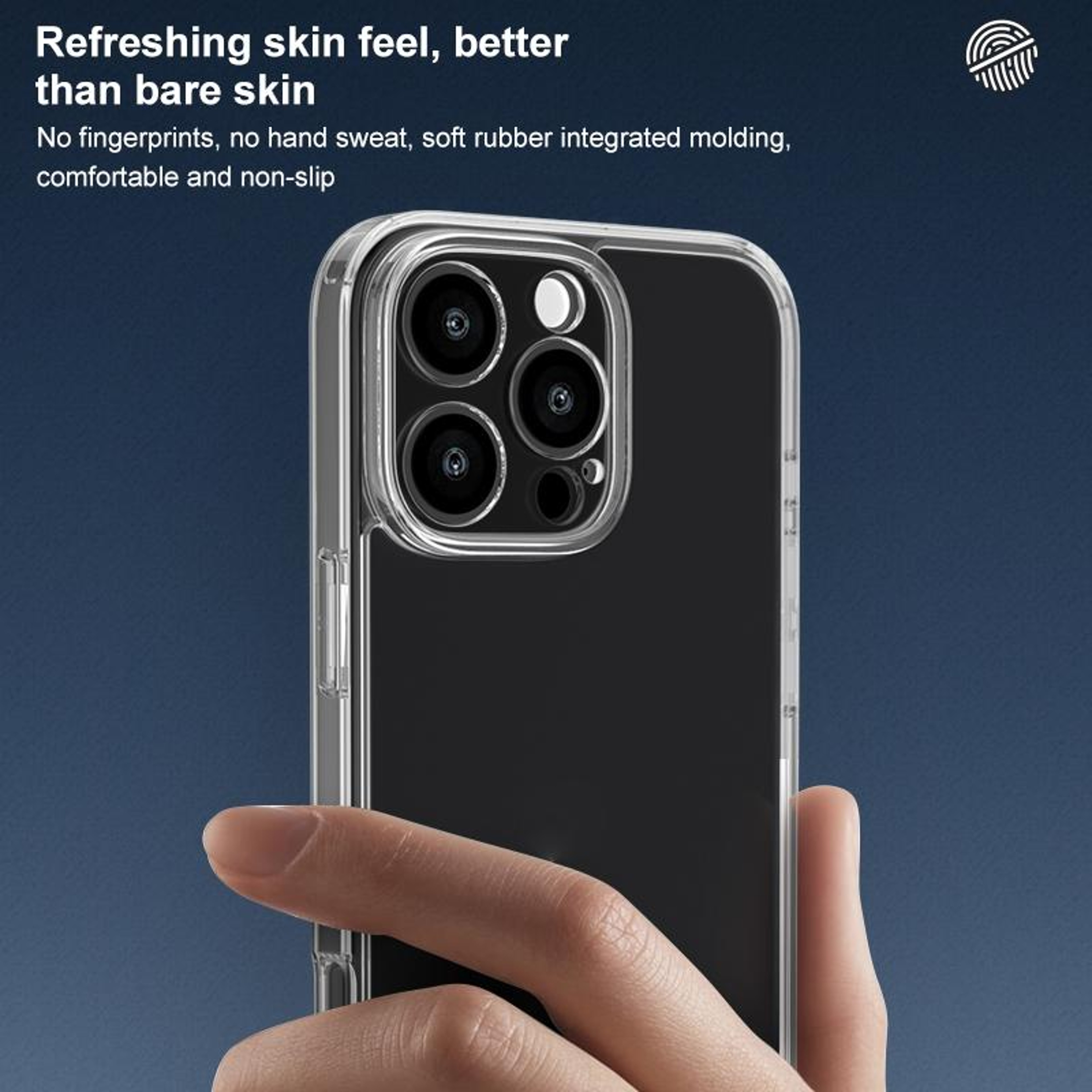 ClearGuard iPhone 14 Plus Case with 9H Glass Back and Shockproof Corner Protection – view 6