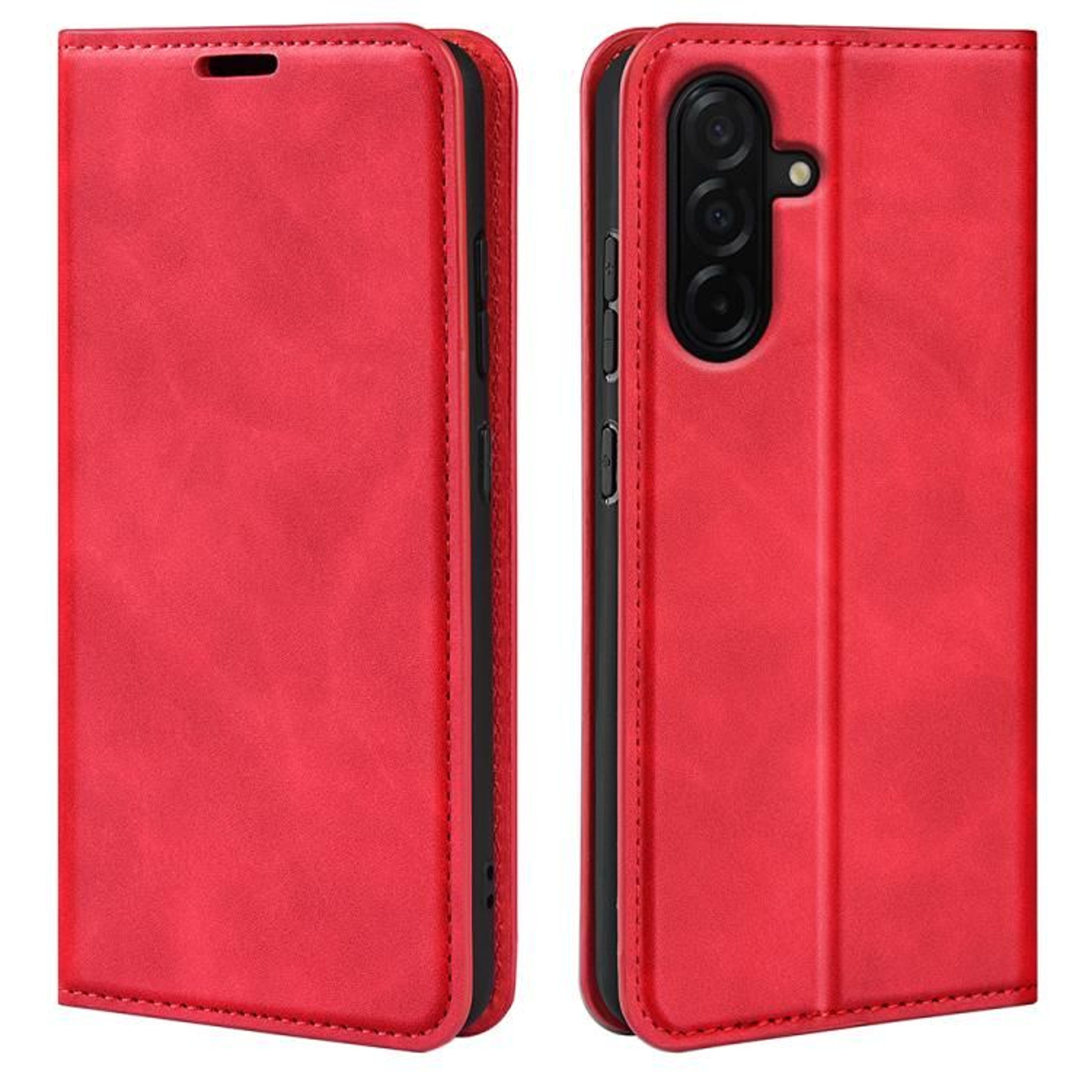 Samsung Galaxy A27 5G Retro Leather Wallet Case With Magnetic Closure And Card Slot 10