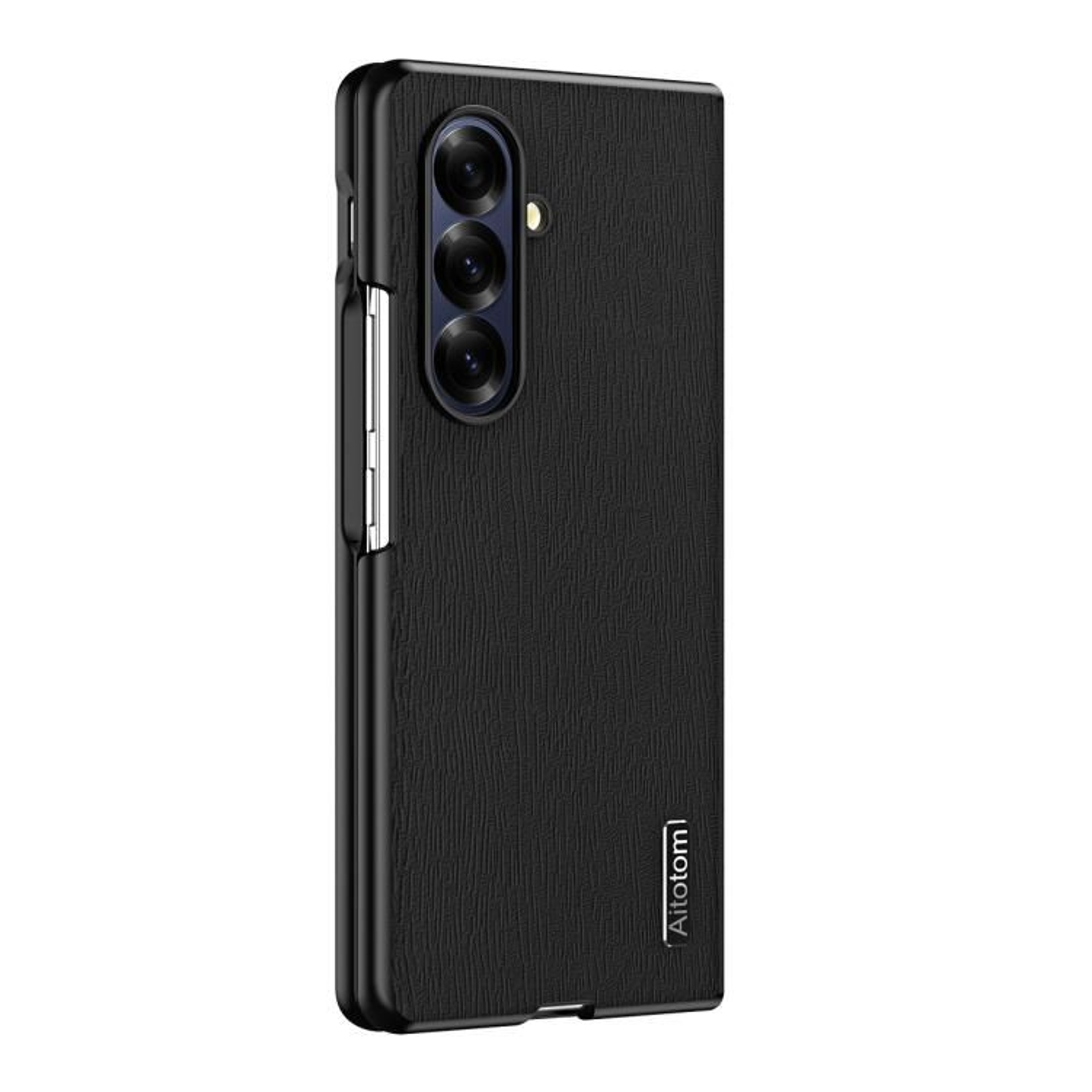 Galaxy Z Fold7 5G Tree Bark Leather Shockproof Protective Case 7