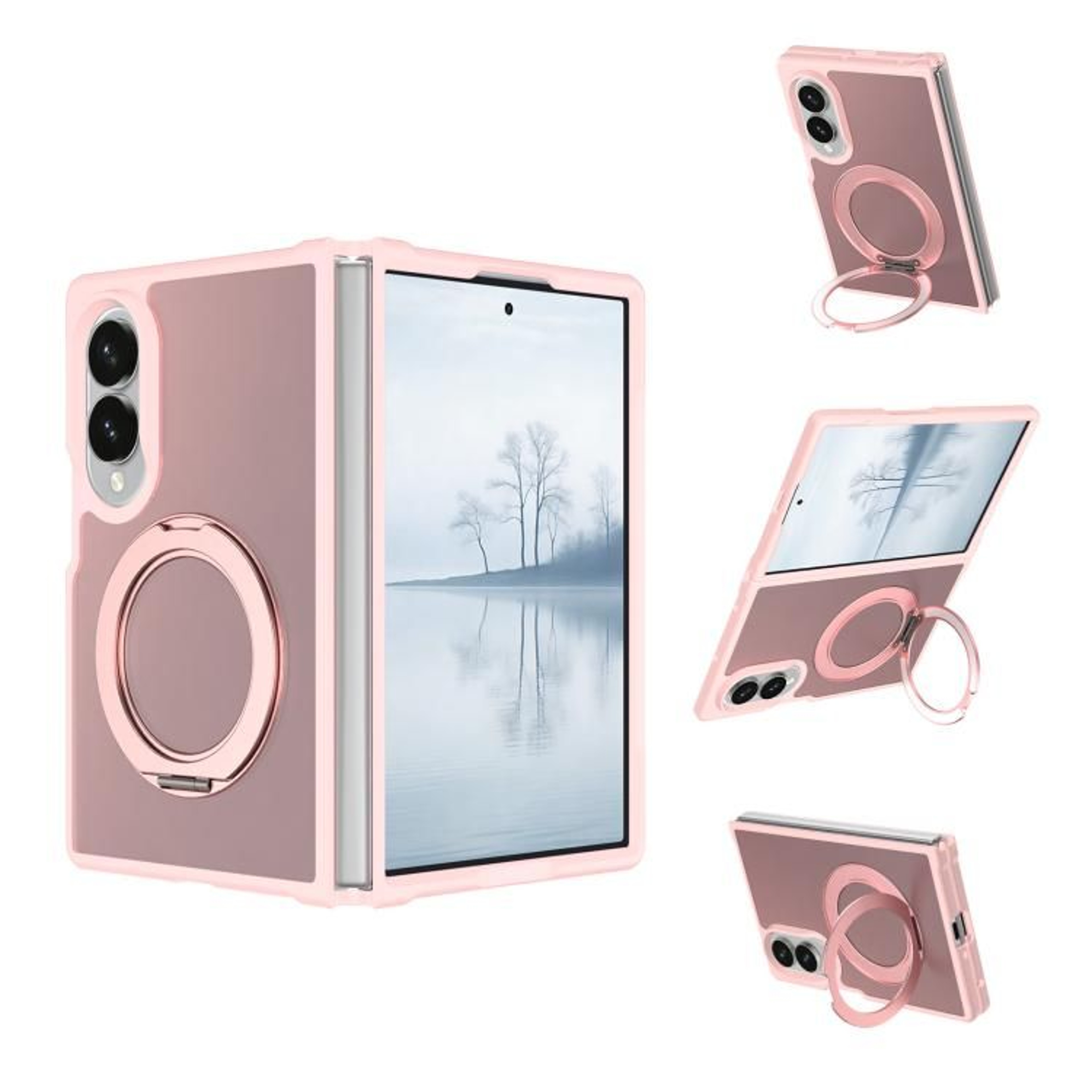 Galaxy Z Fold8 5G Magnetic Case With 360 Rotating Stand 8