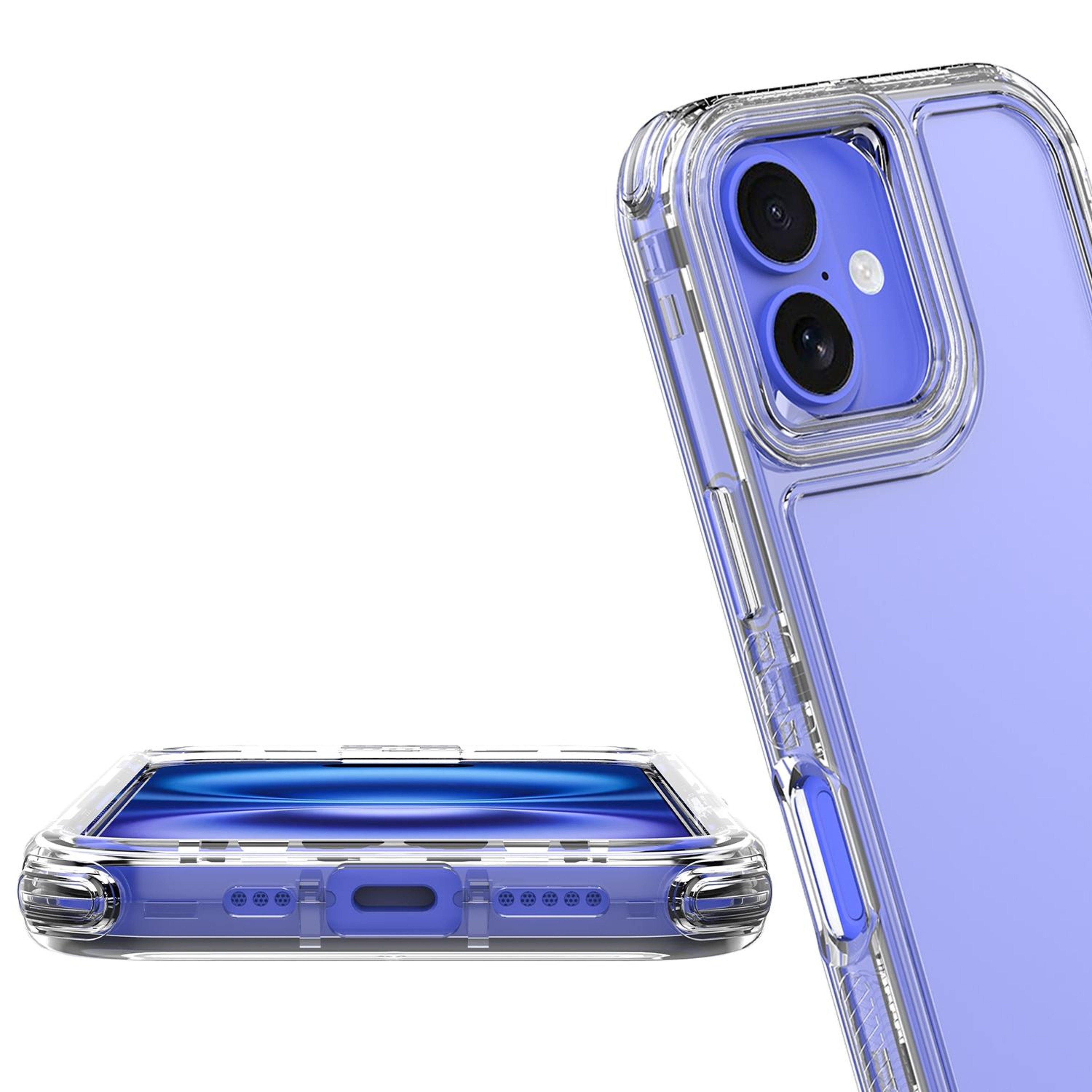 iPhone 16 Clear Acrylic Case with Slim TPU Protection – view 6