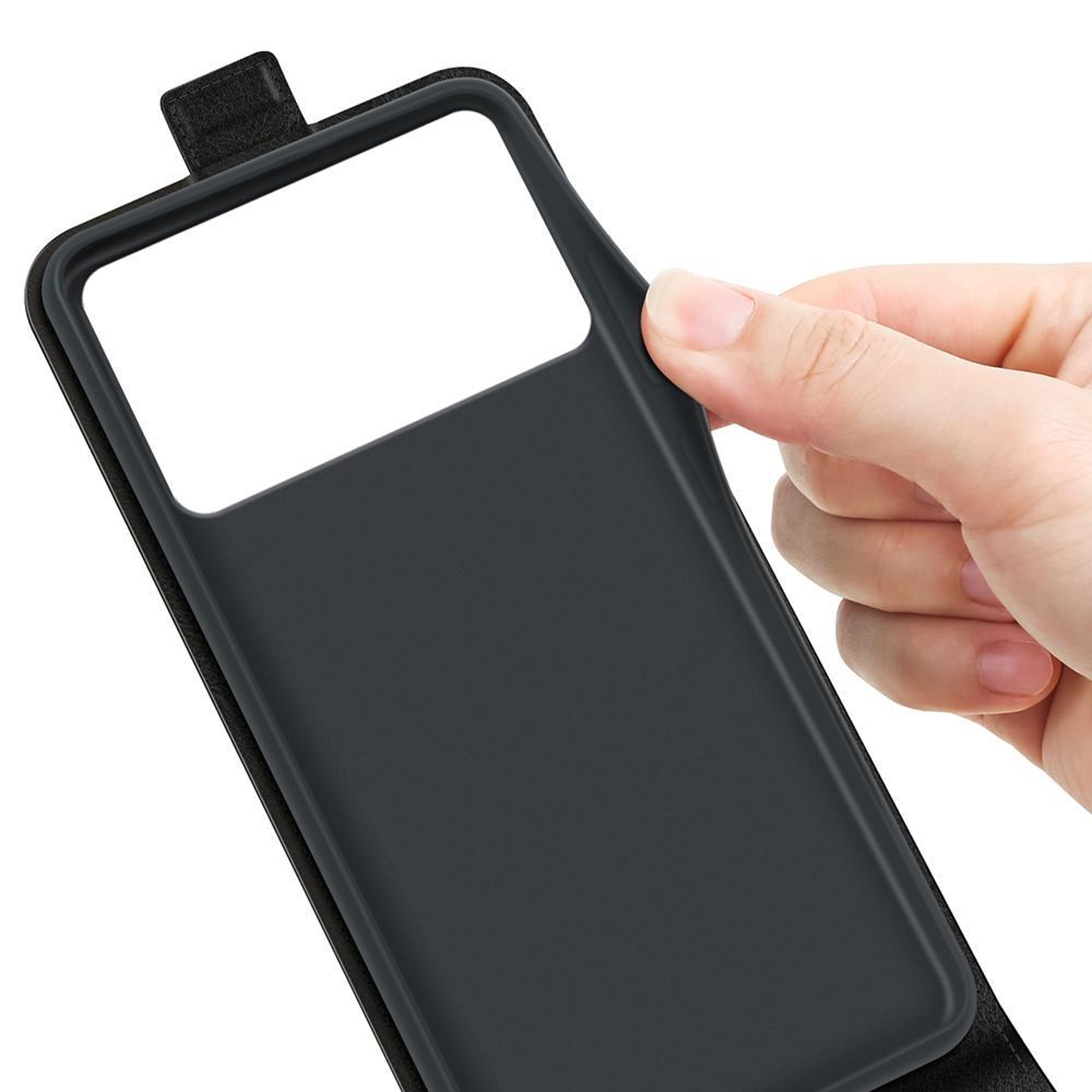 Galaxy S26 Edge 5G R64 Vertical Flip Leather Wallet Case With Card Slot 4