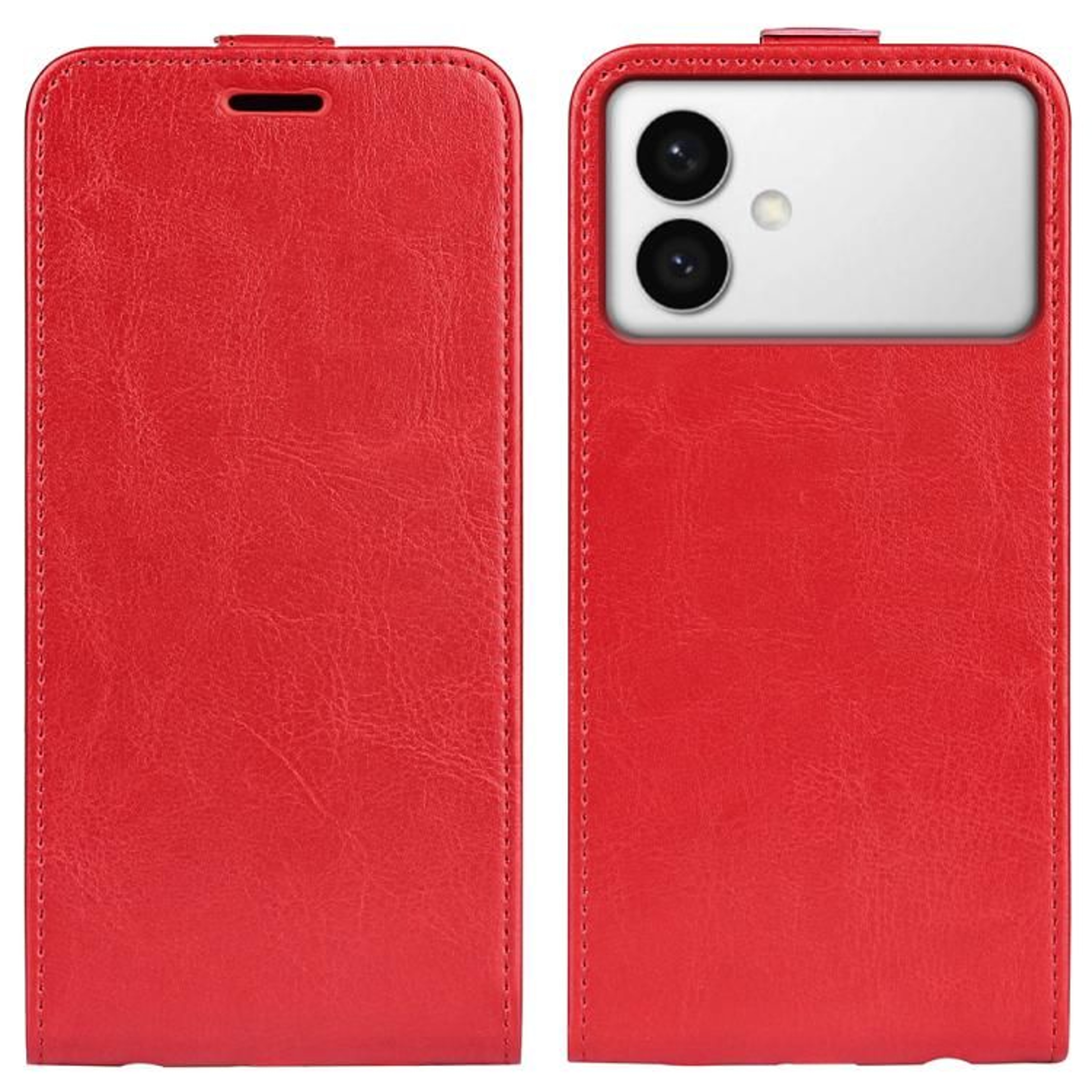 Galaxy S26 Edge 5G R64 Vertical Flip Leather Wallet Case With Card Slot 7