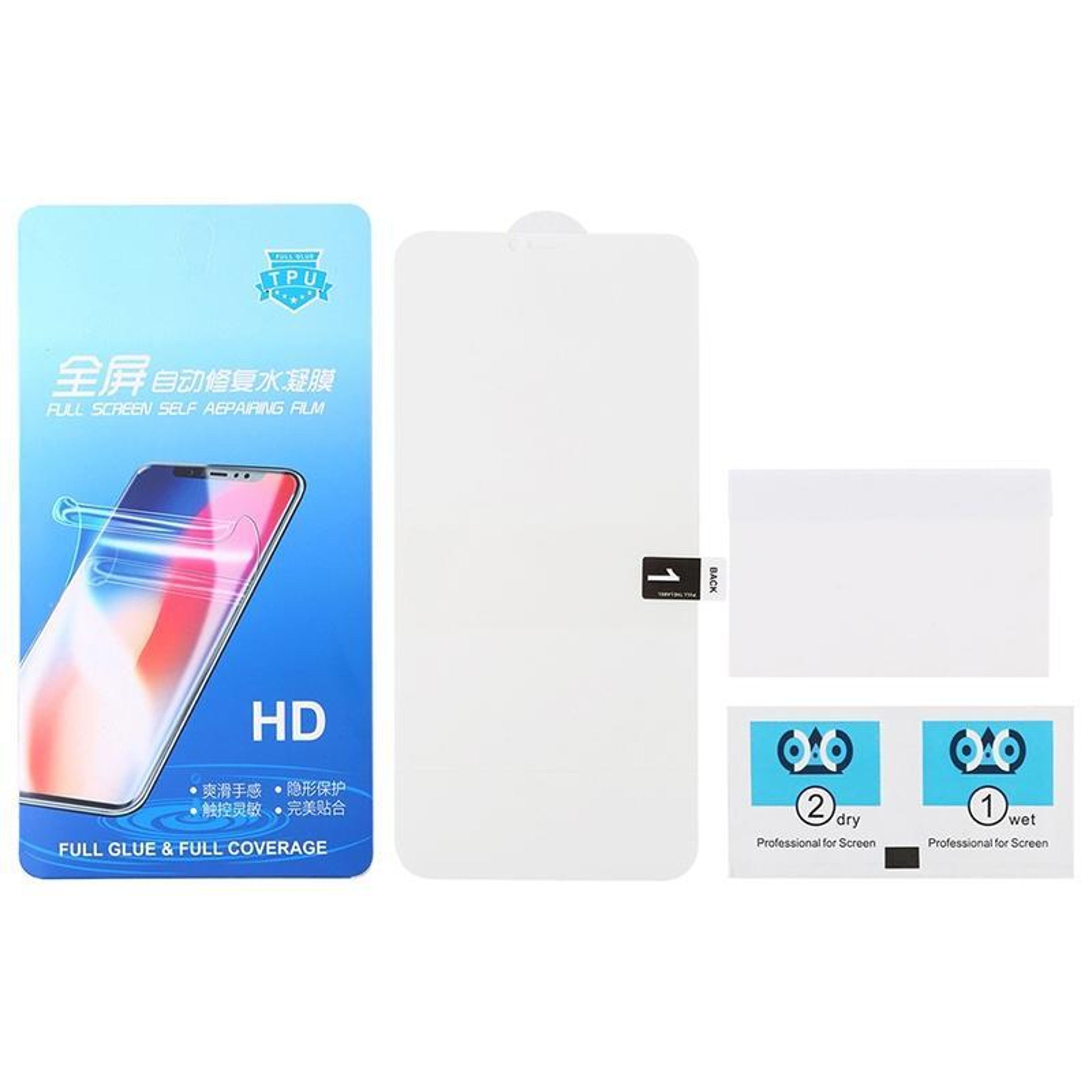 Galaxy A18 4G Full Coverage Hydrogel Screen Protector with Scratch Protection – view 8