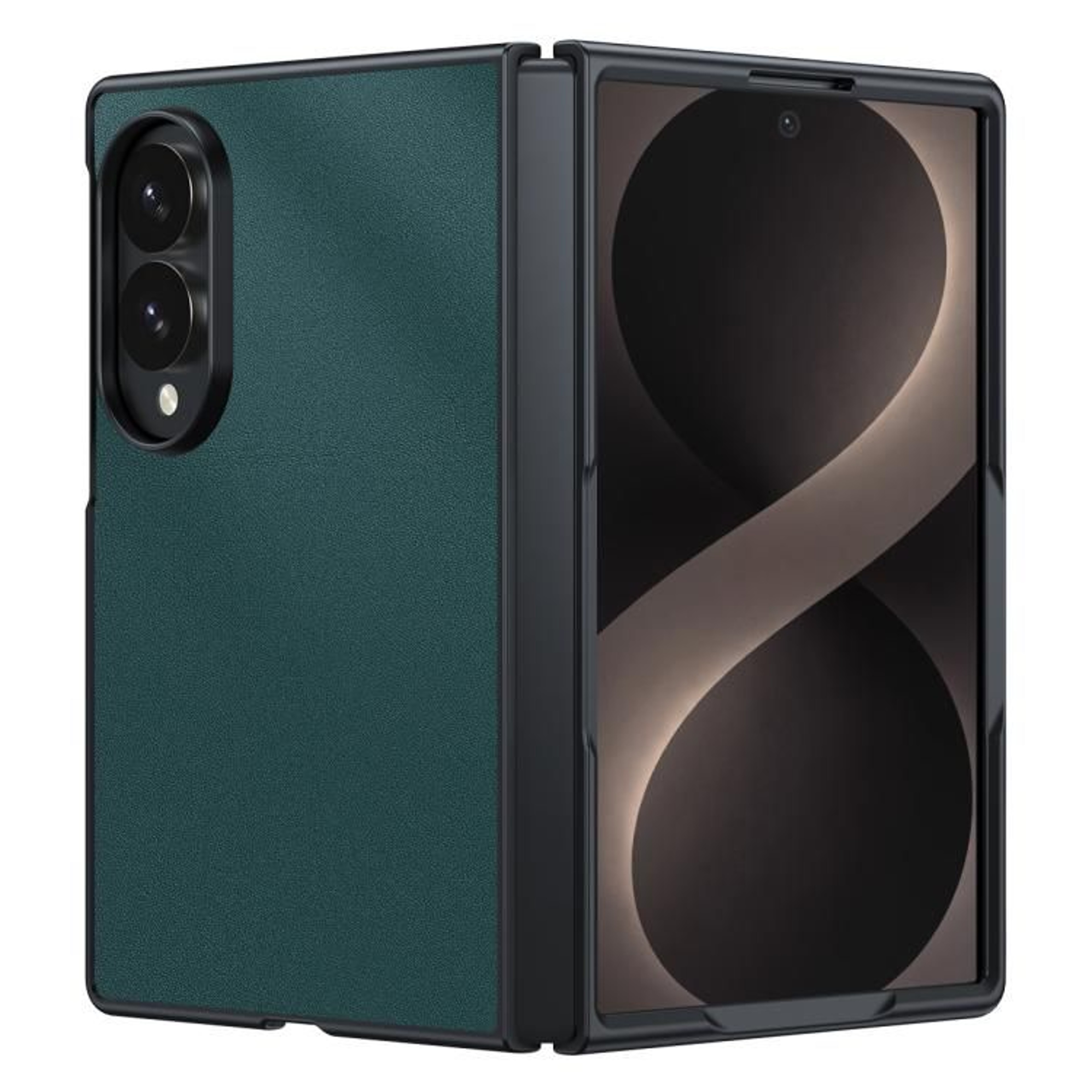 Samsung Galaxy Z Fold8 5G Ultra Thin PU Leather Case With Anti Scratch Grip 5