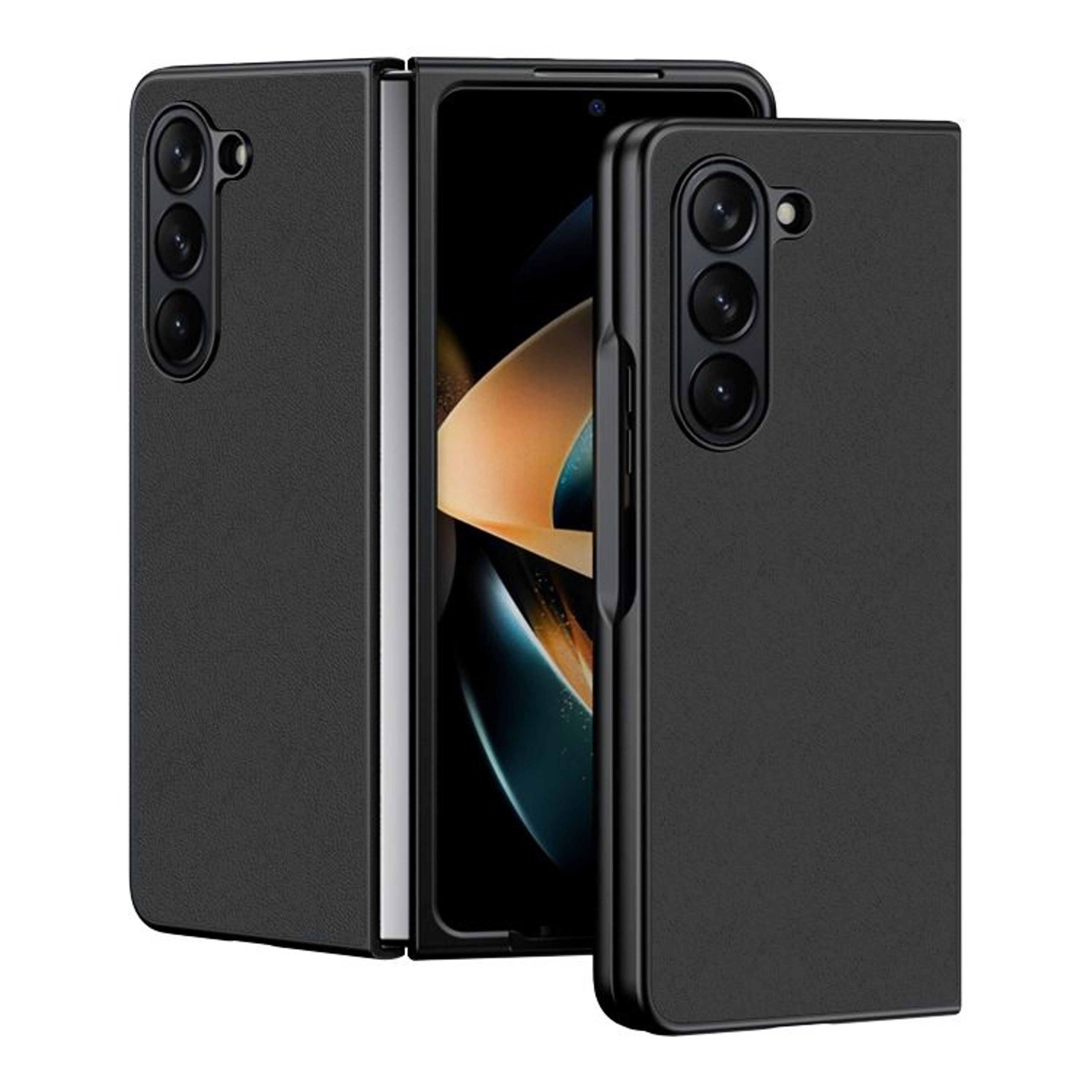 Samsung Galaxy Z Fold5 Ultra Thin Leather Case Slim Anti Scratch Protective Cover 6