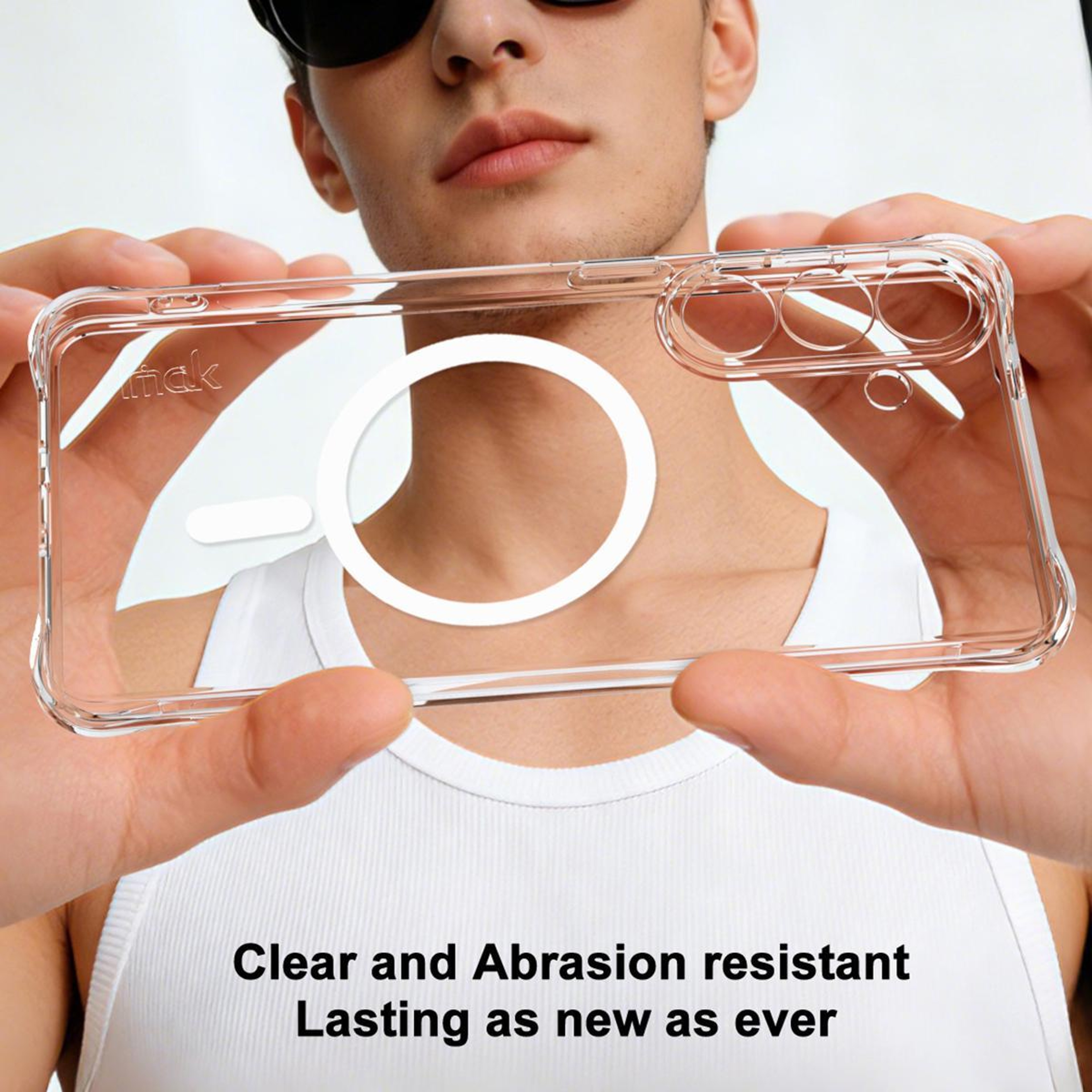 Samsung Galaxy S26 Plus 5G Magnetic Shockproof Clear TPU Case – view 5