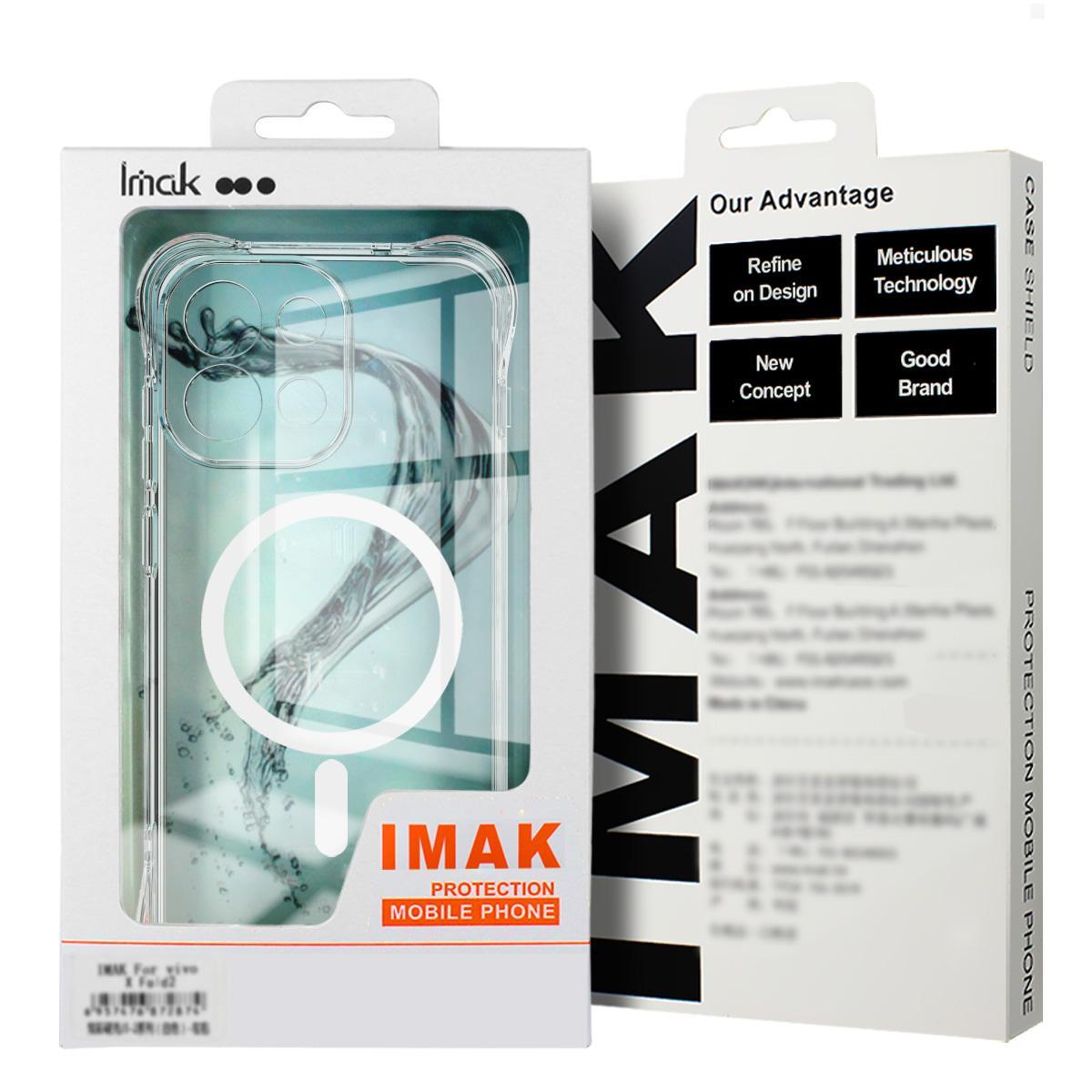 Samsung Galaxy S26 5G Case Clear Magnetic Shockproof Airbag TPU Cover – view 3