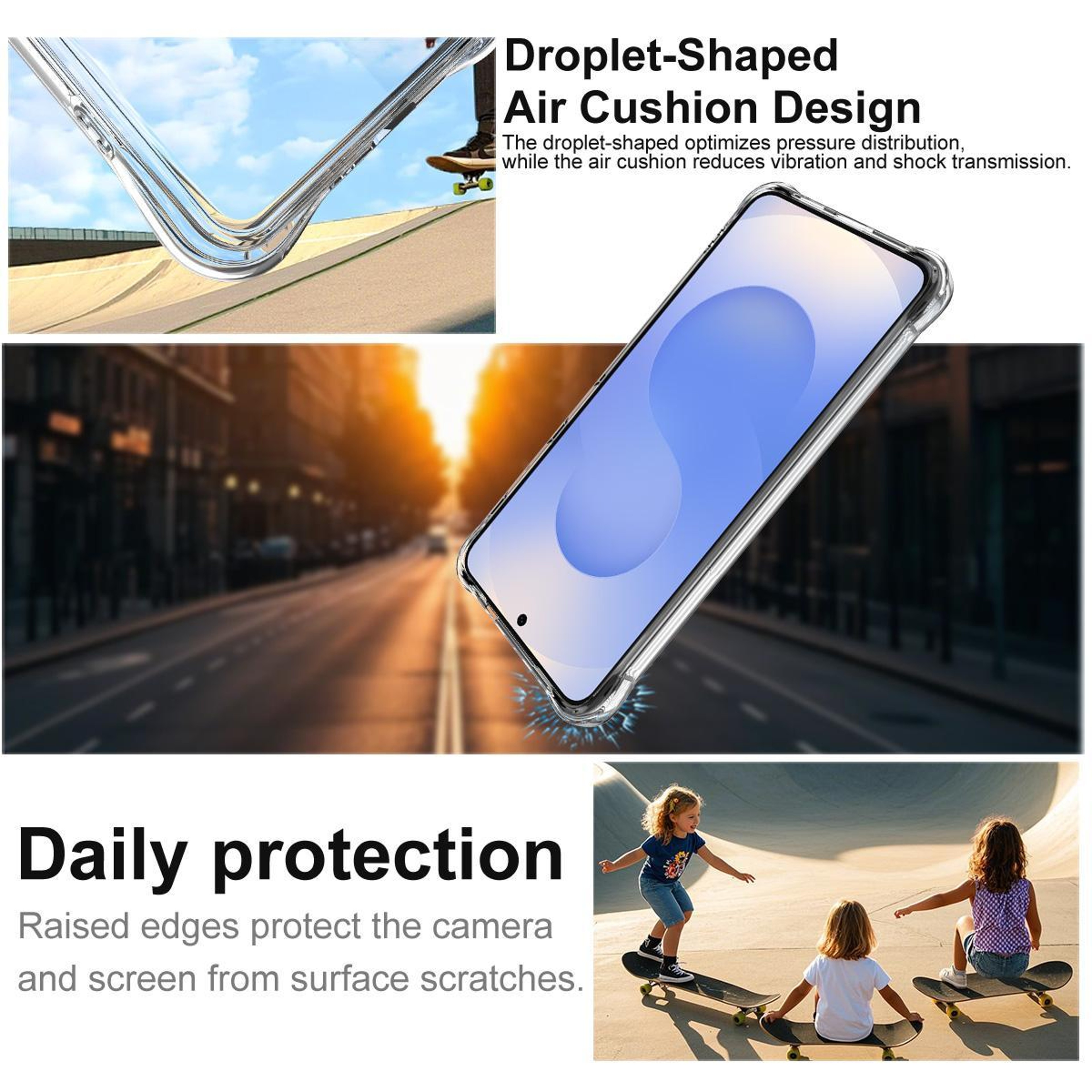 Samsung Galaxy S26 5G Case Clear Magnetic Shockproof Airbag TPU Cover – view 9