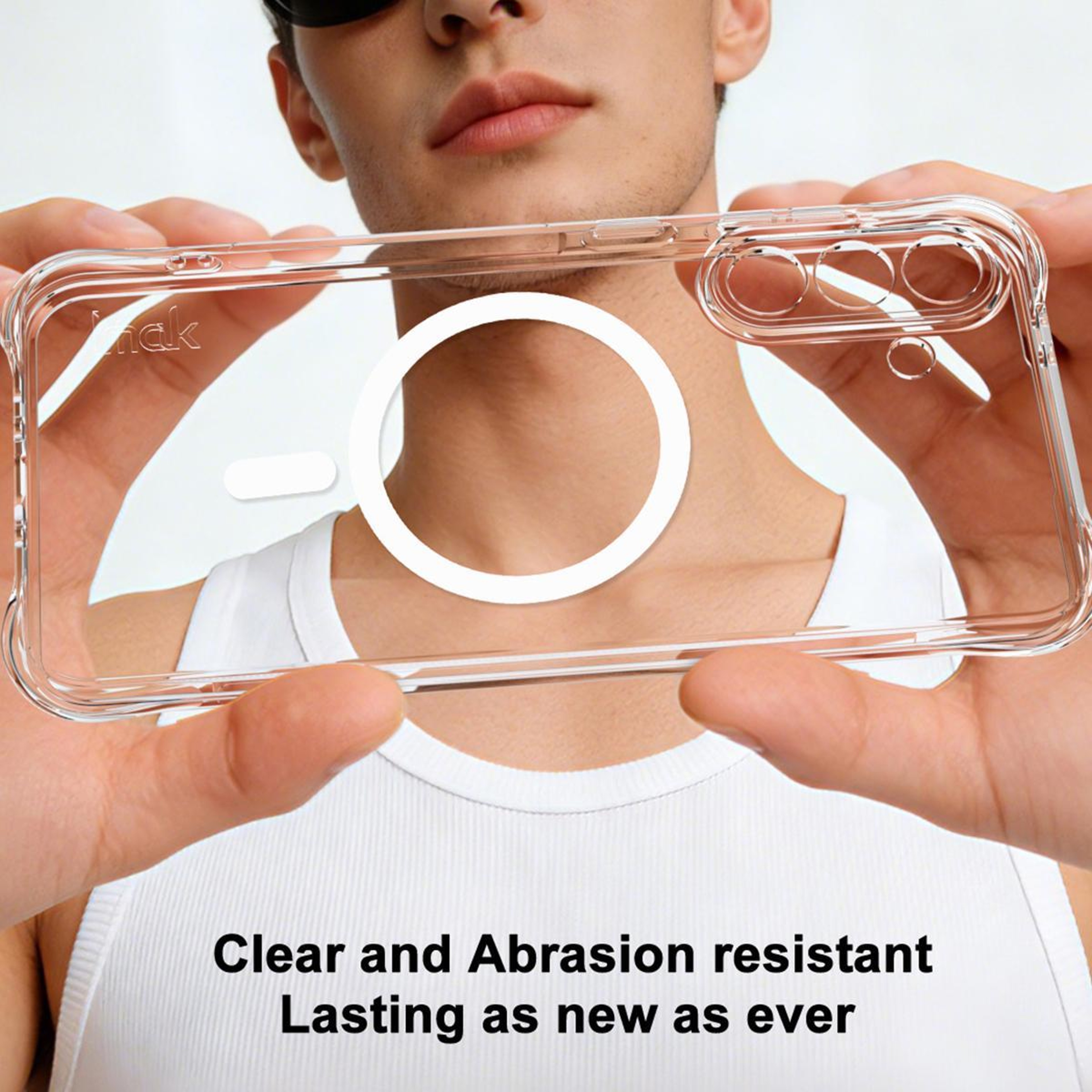 Samsung Galaxy A36 5G Case Magnetic Shockproof Clear TPU Cover – view 6