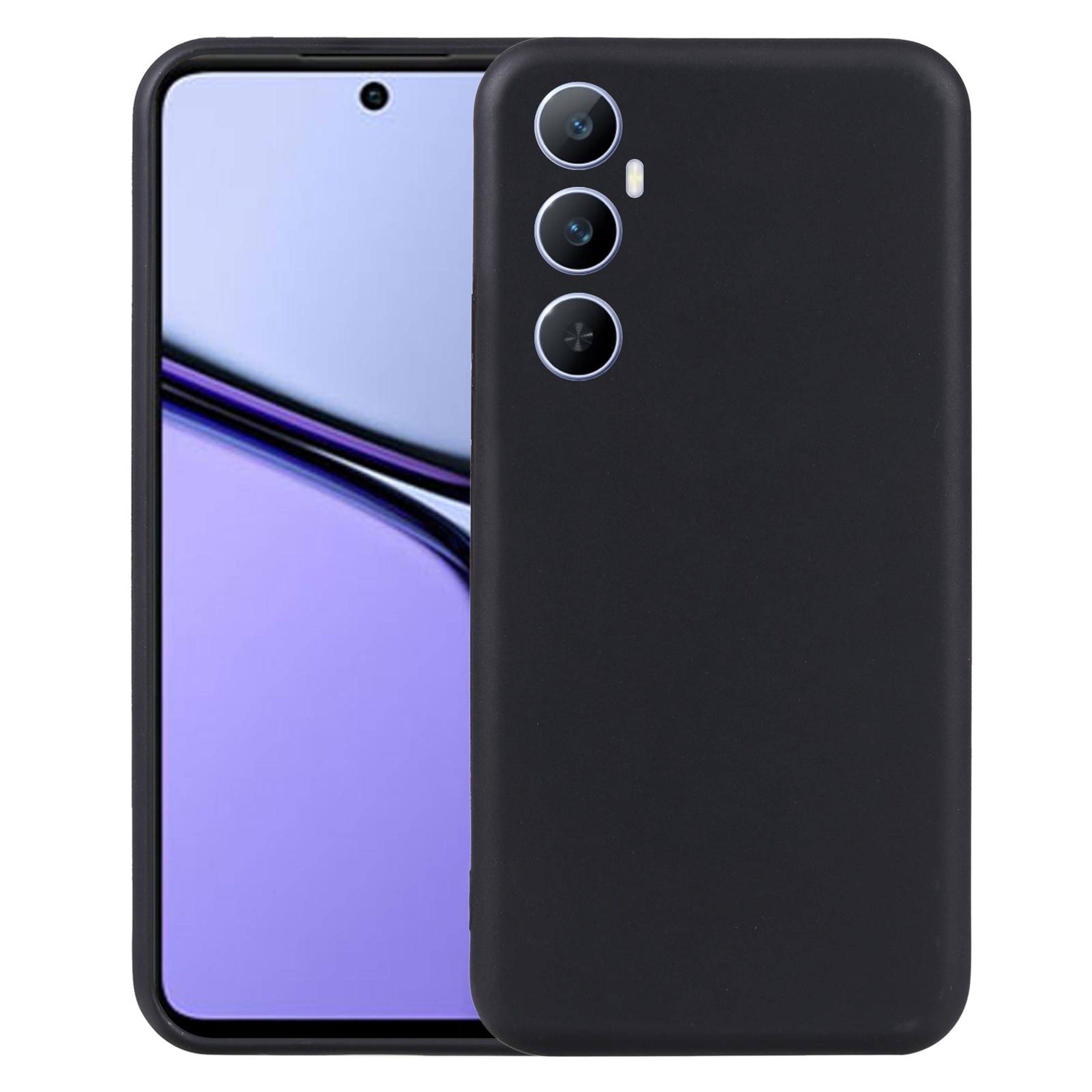 Realme C65 TPU Phone Case Black Slim Protective Back Cover – view 1