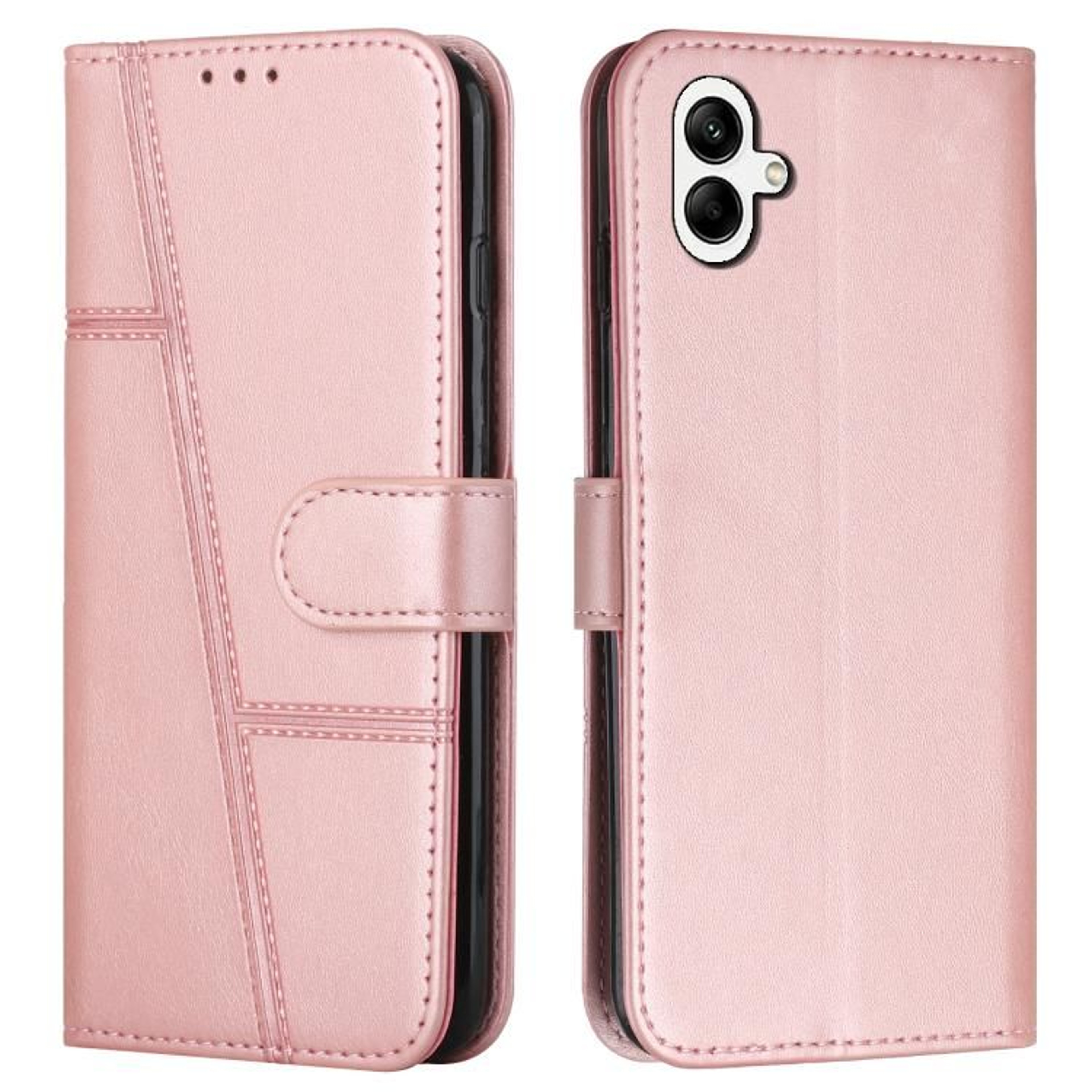 Samsung Galaxy A07 4G Leather Wallet Case With Card Slots Stand Buckle And Lanyard 11
