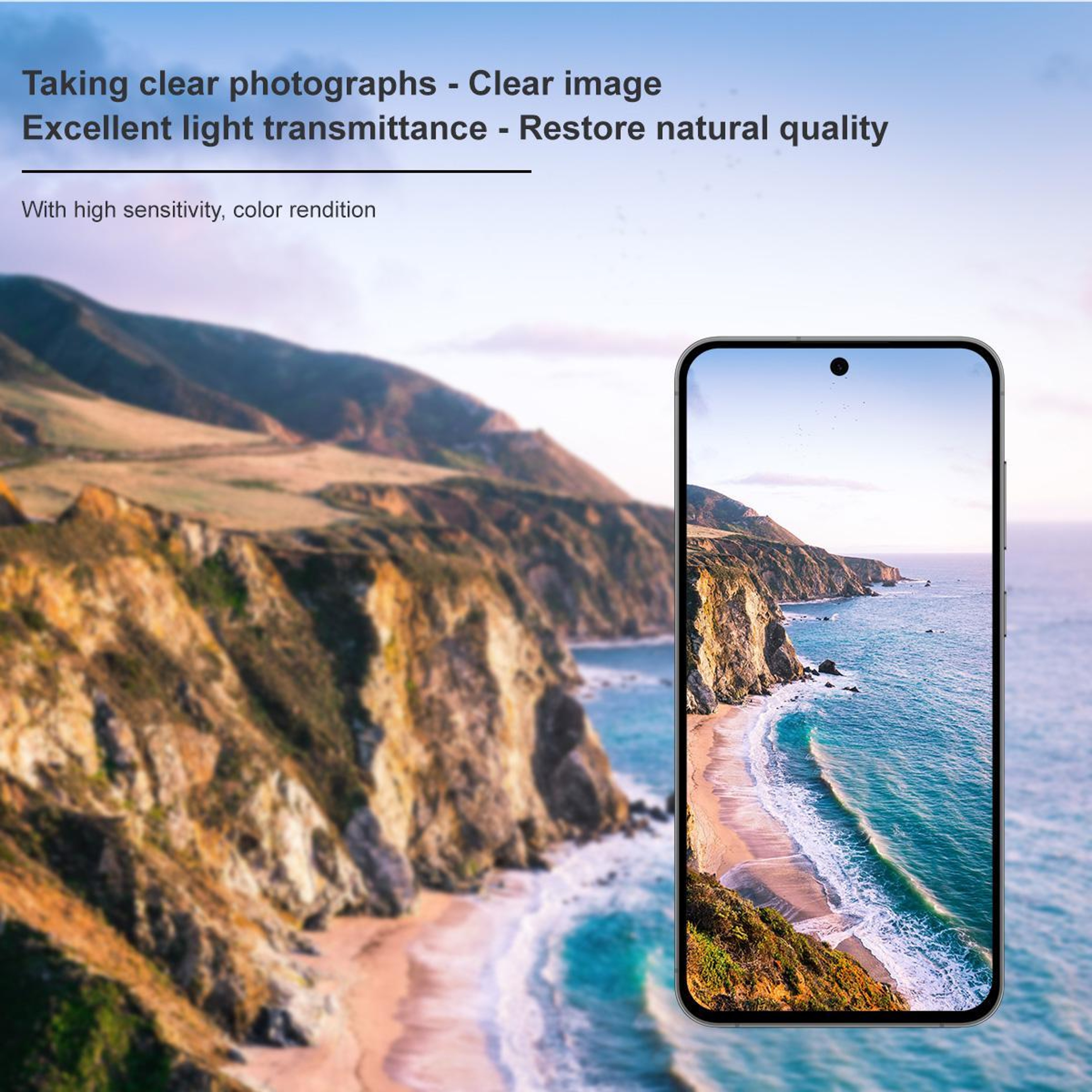 Samsung Galaxy S25 FE 5G HD Tempered Glass Camera Lens Protector Black – view 6