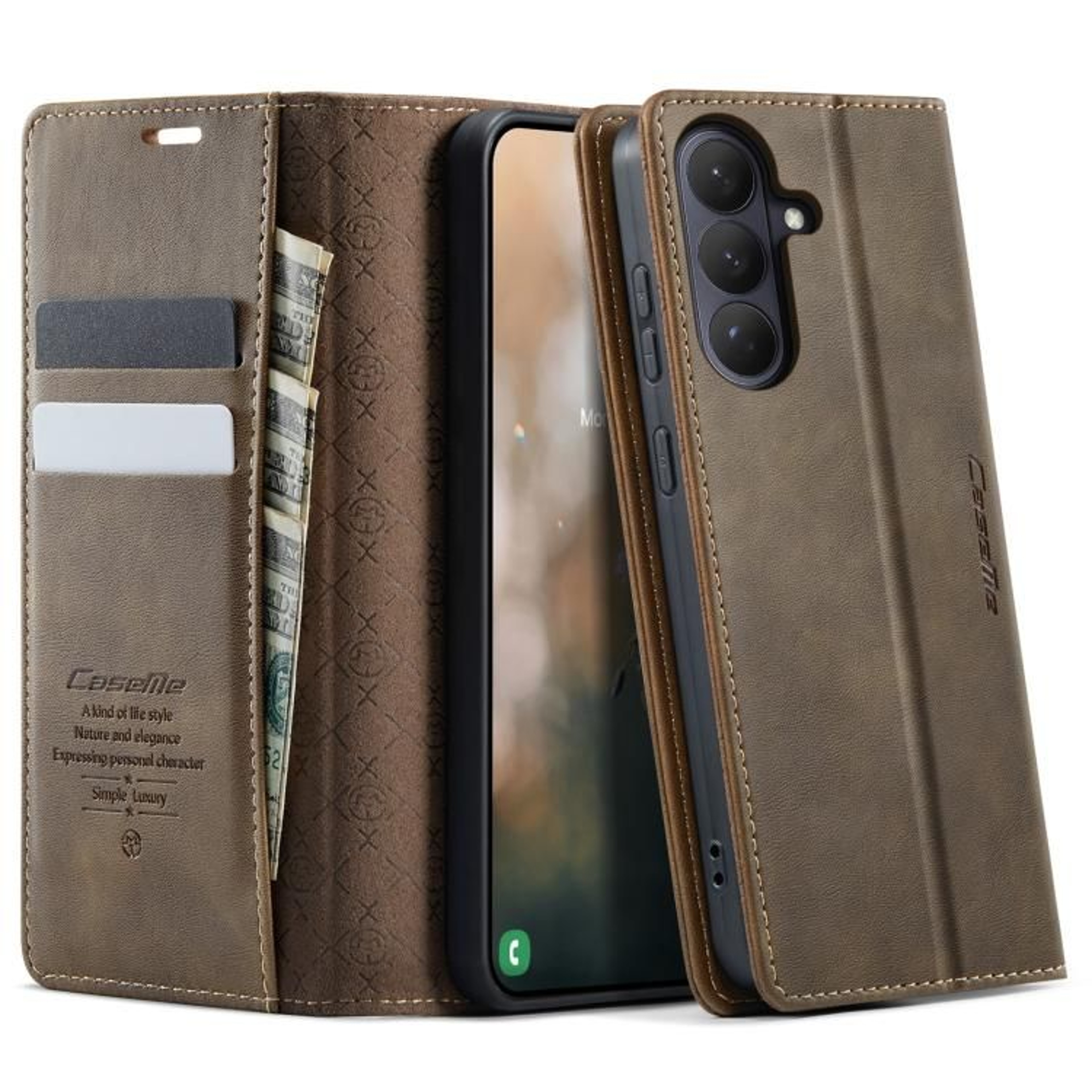 Galaxy S26 Plus Wallet Case With RFID Blocking Card Holder And Kickstand 13