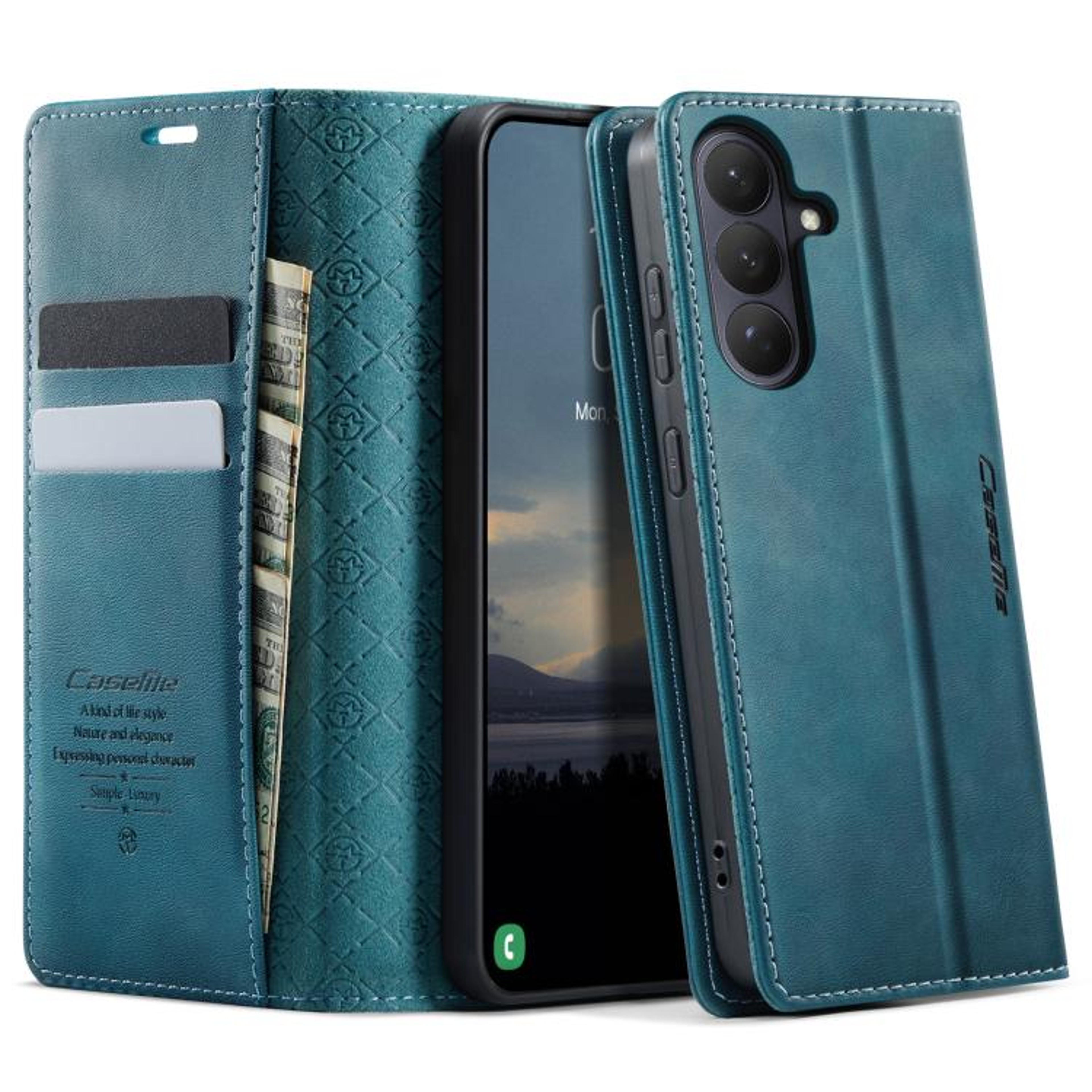 Galaxy S26 Plus Wallet Case With RFID Blocking Card Holder And Kickstand 15