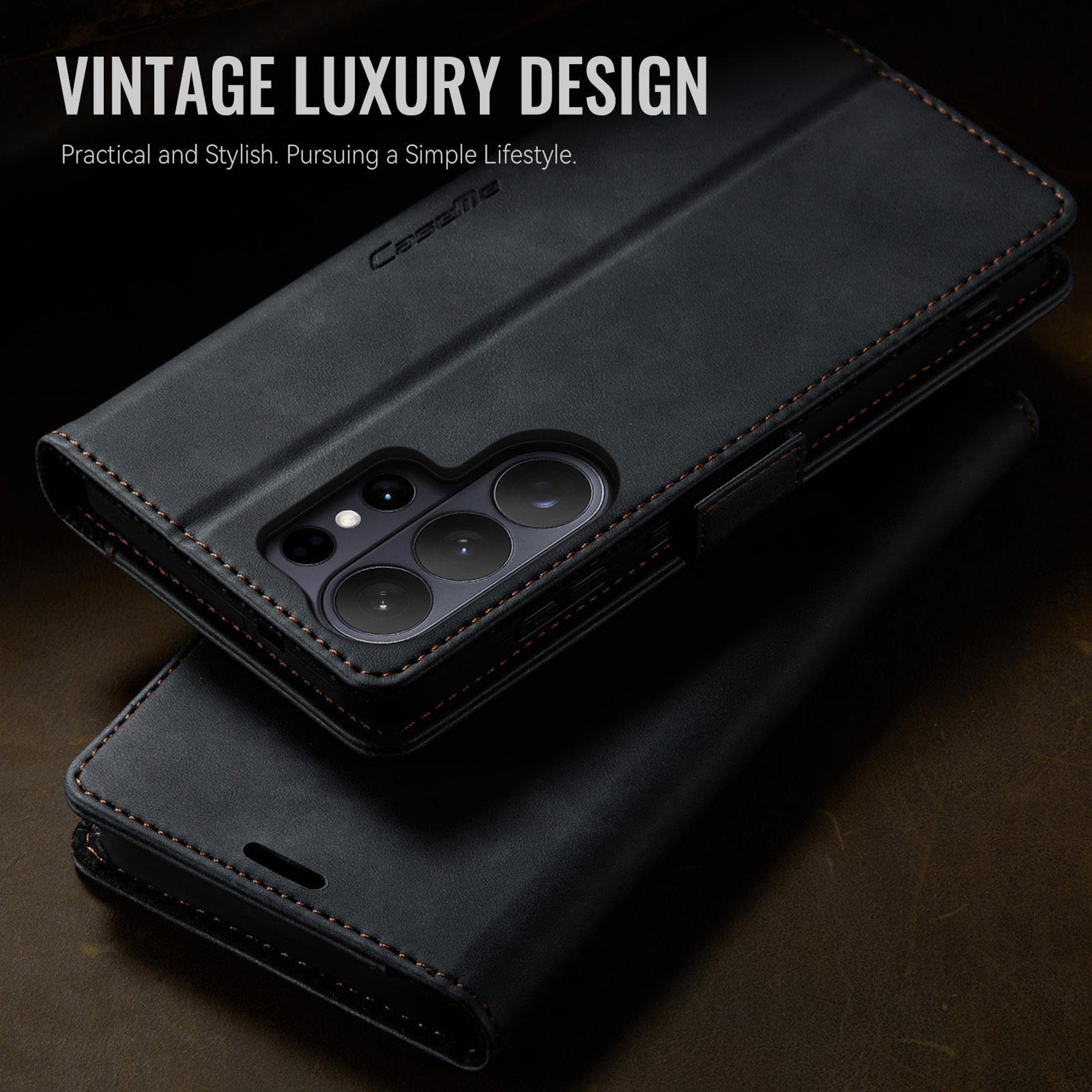 Galaxy S26 Ultra Wallet Case With RFID Blocking And Leather Card Holder 11