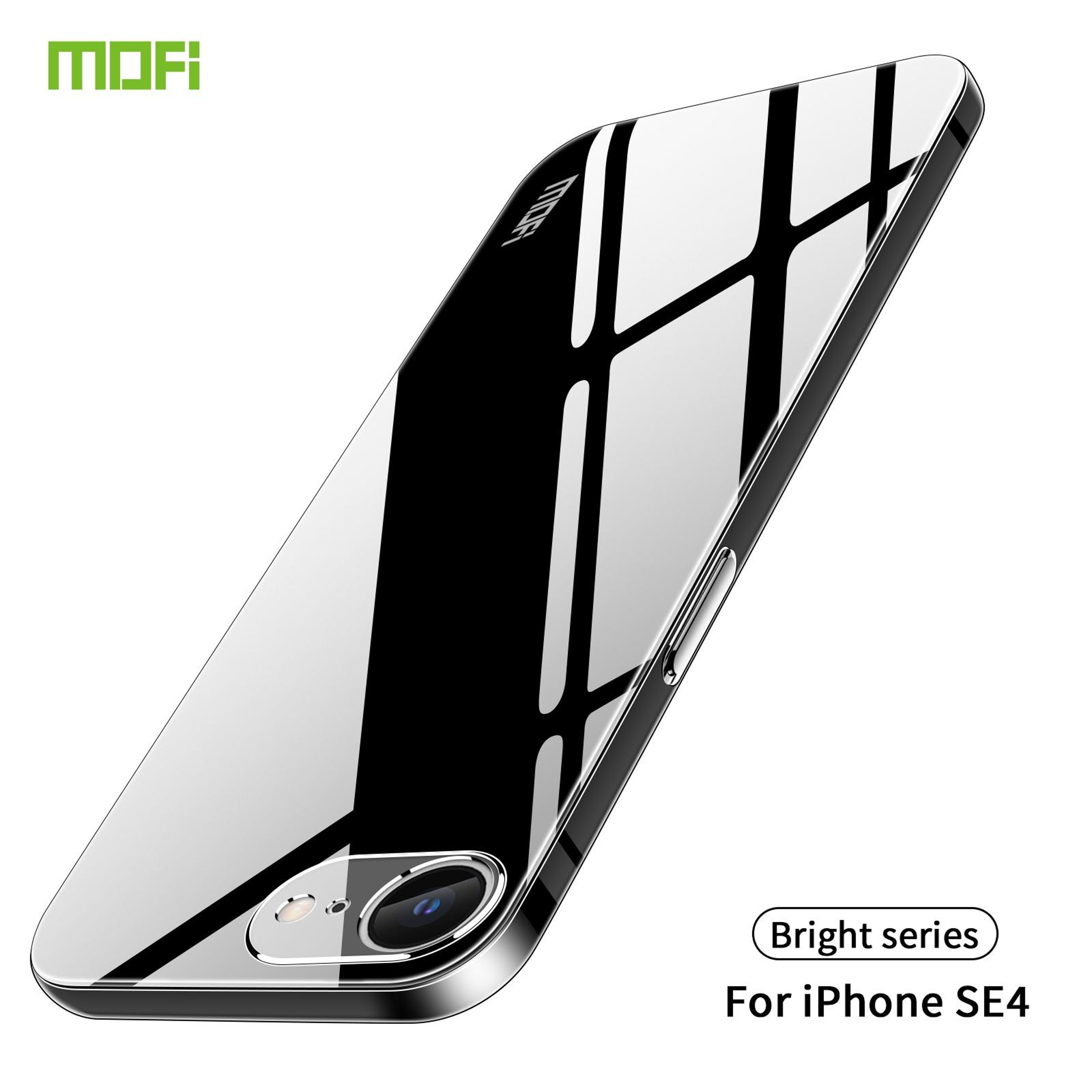 MOFI Ming Series Clear iPhone 17e 16e Case Ultra Thin TPU Protective Cover – view 2