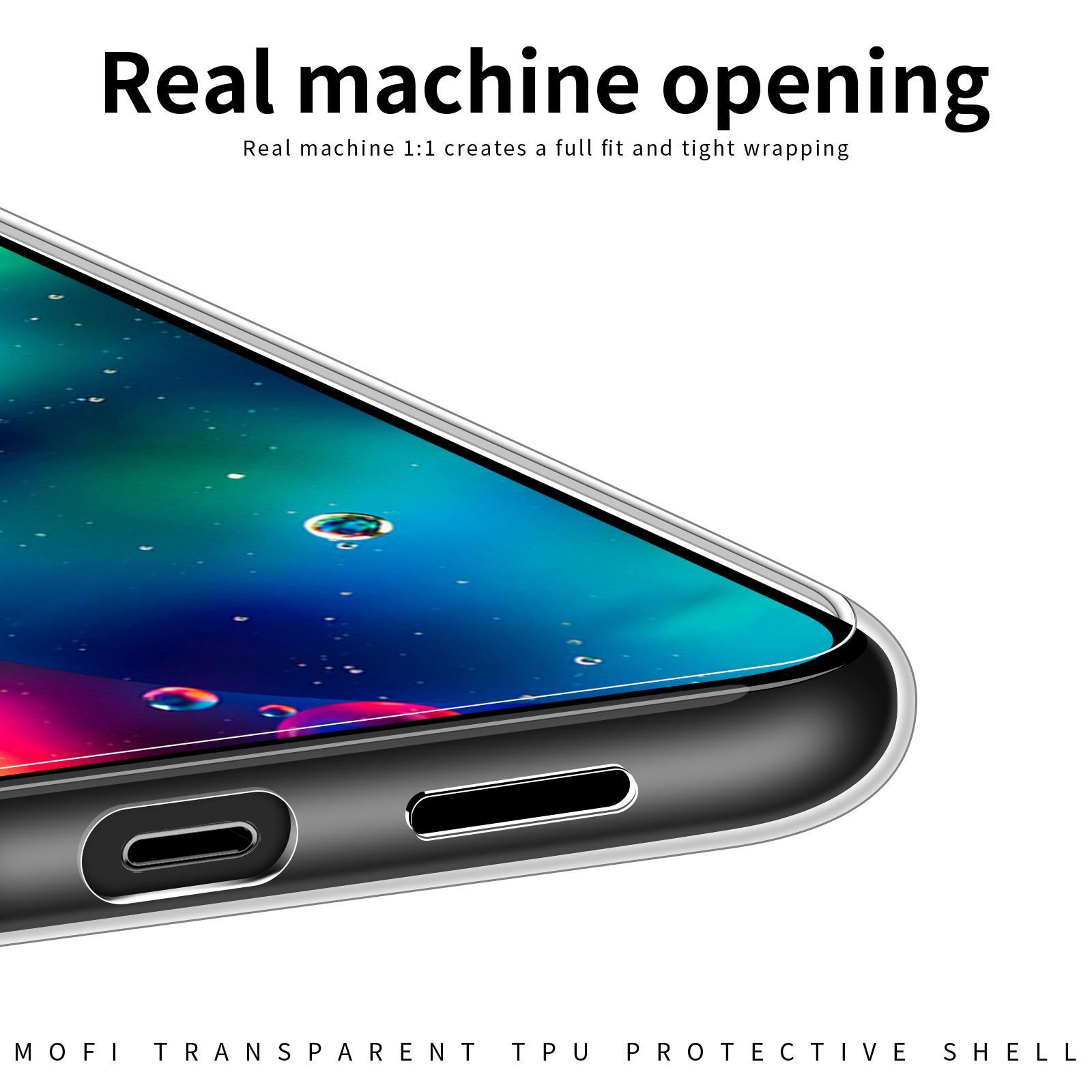 MOFI Ming iPhone 17 Clear Case Ultra Thin TPU Protective Cover – view 7