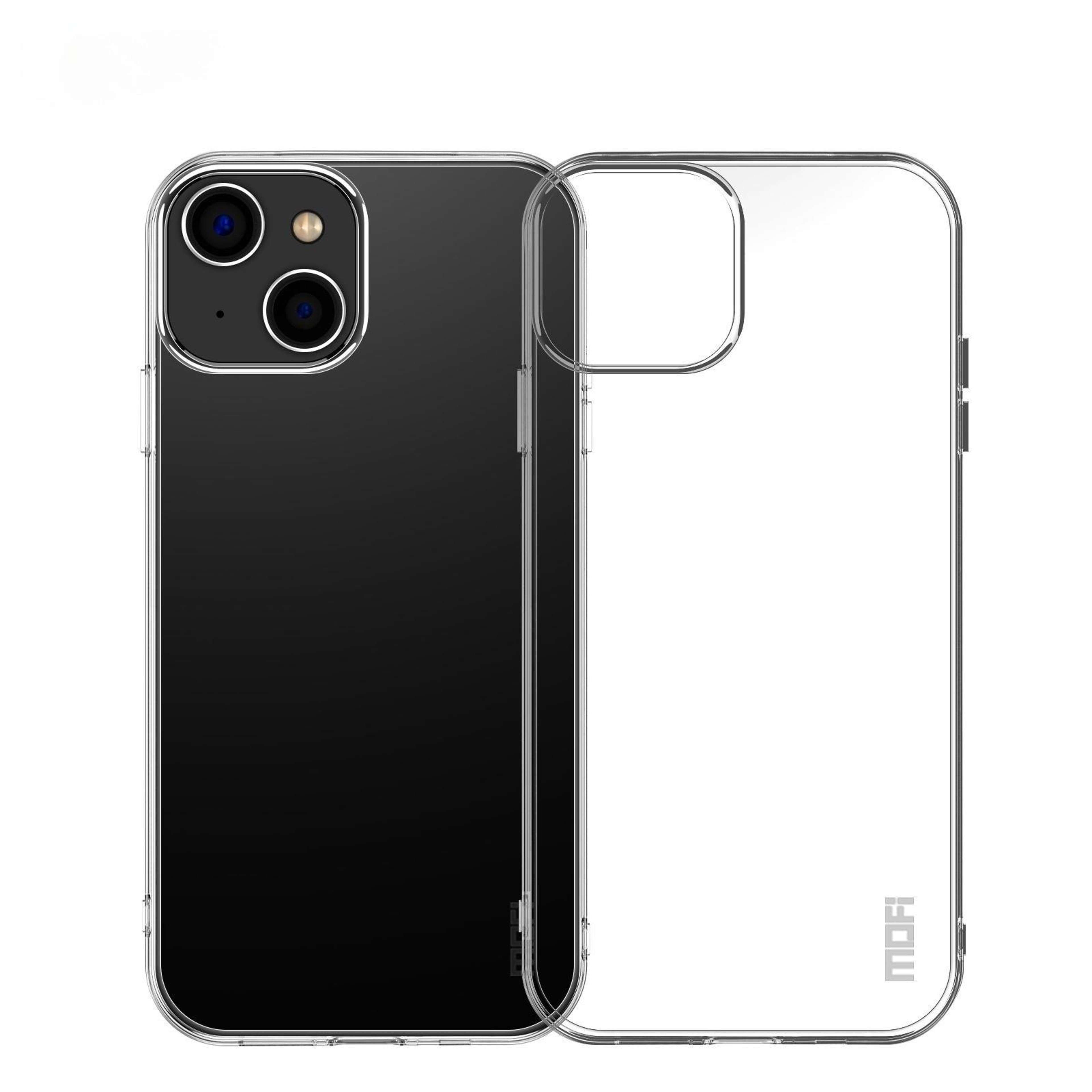 MOFI Ming iPhone 15 Clear Case Ultra Thin Transparent TPU Protective Cover – view 1
