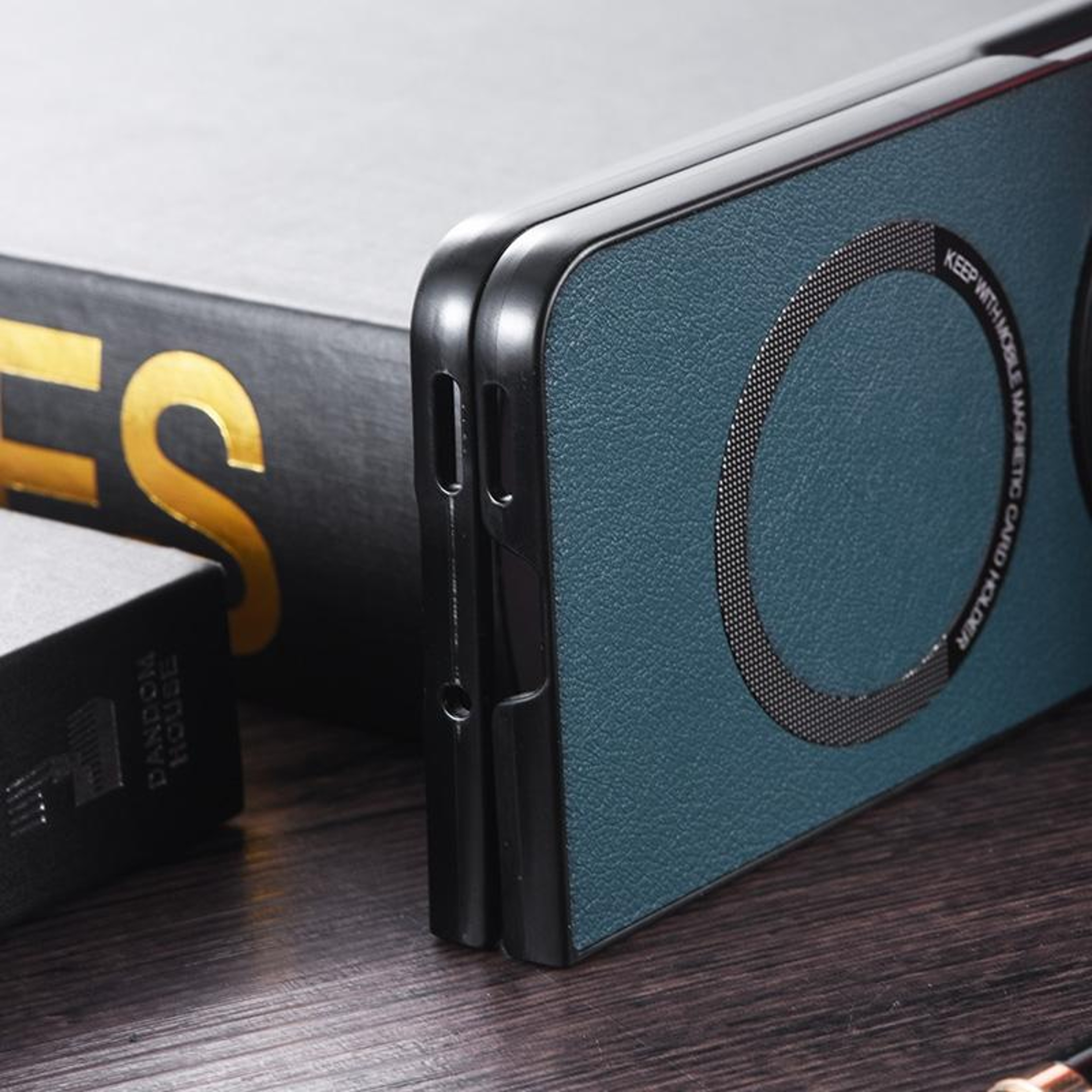 OnePlus Open MagSafe Magnetic PU Leather Shockproof Case 4
