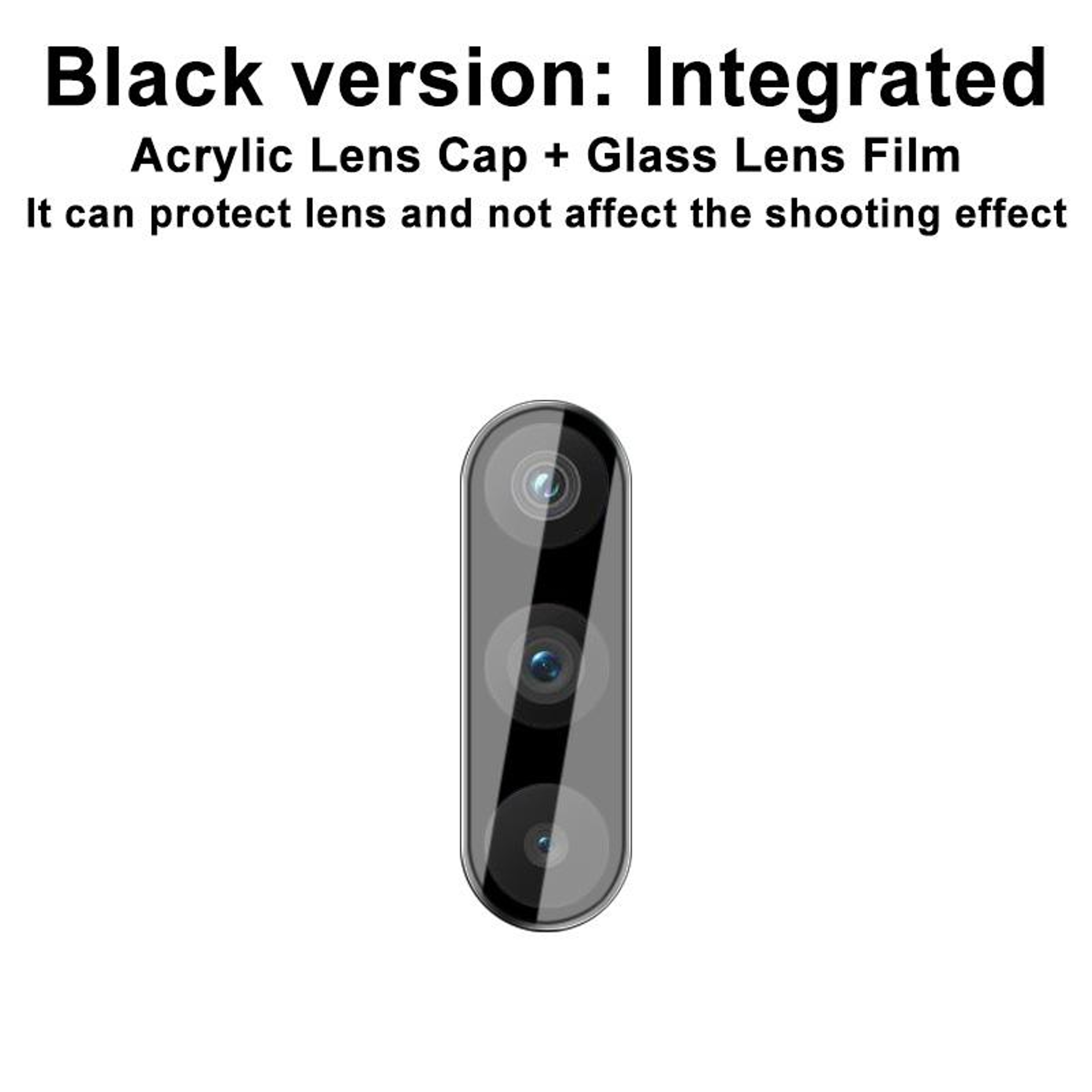 Samsung Galaxy A54 5G Camera Lens Protector Tempered Glass Black – view 2
