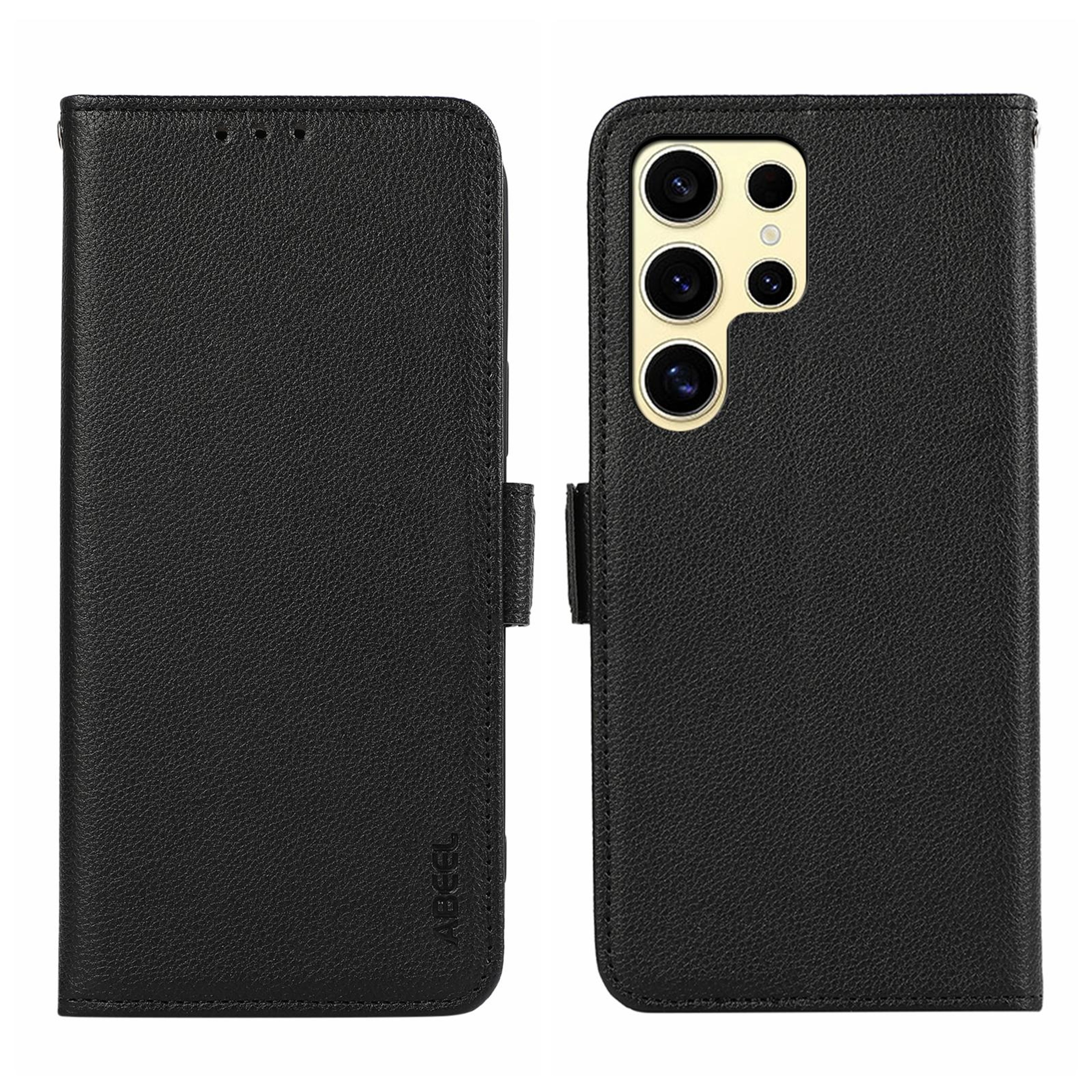 Samsung Galaxy S24 Ultra Wallet Case With RFID Blocking Magnetic Closure And Stand 0
