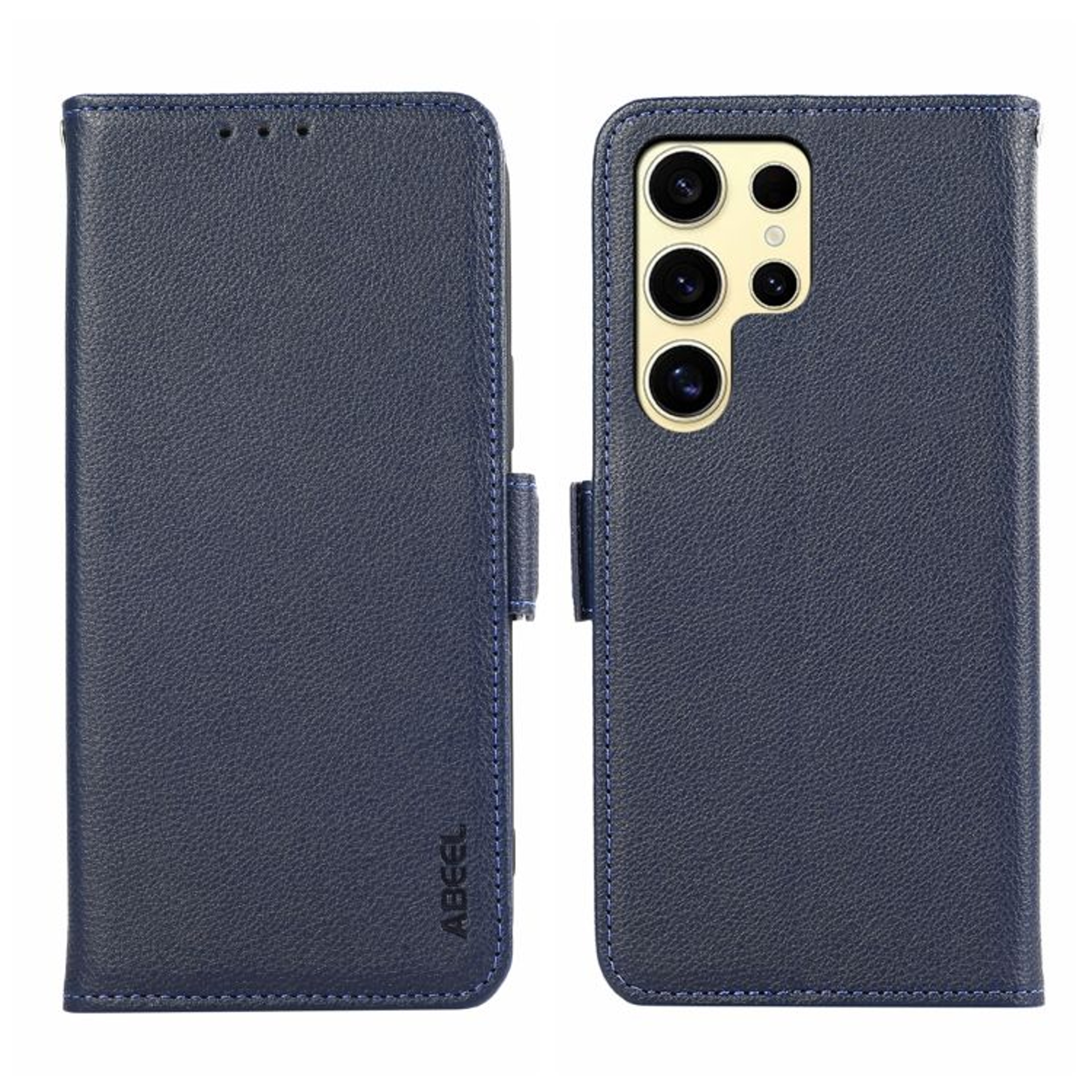 Samsung Galaxy S24 Ultra Wallet Case With RFID Blocking Magnetic Closure And Stand 8
