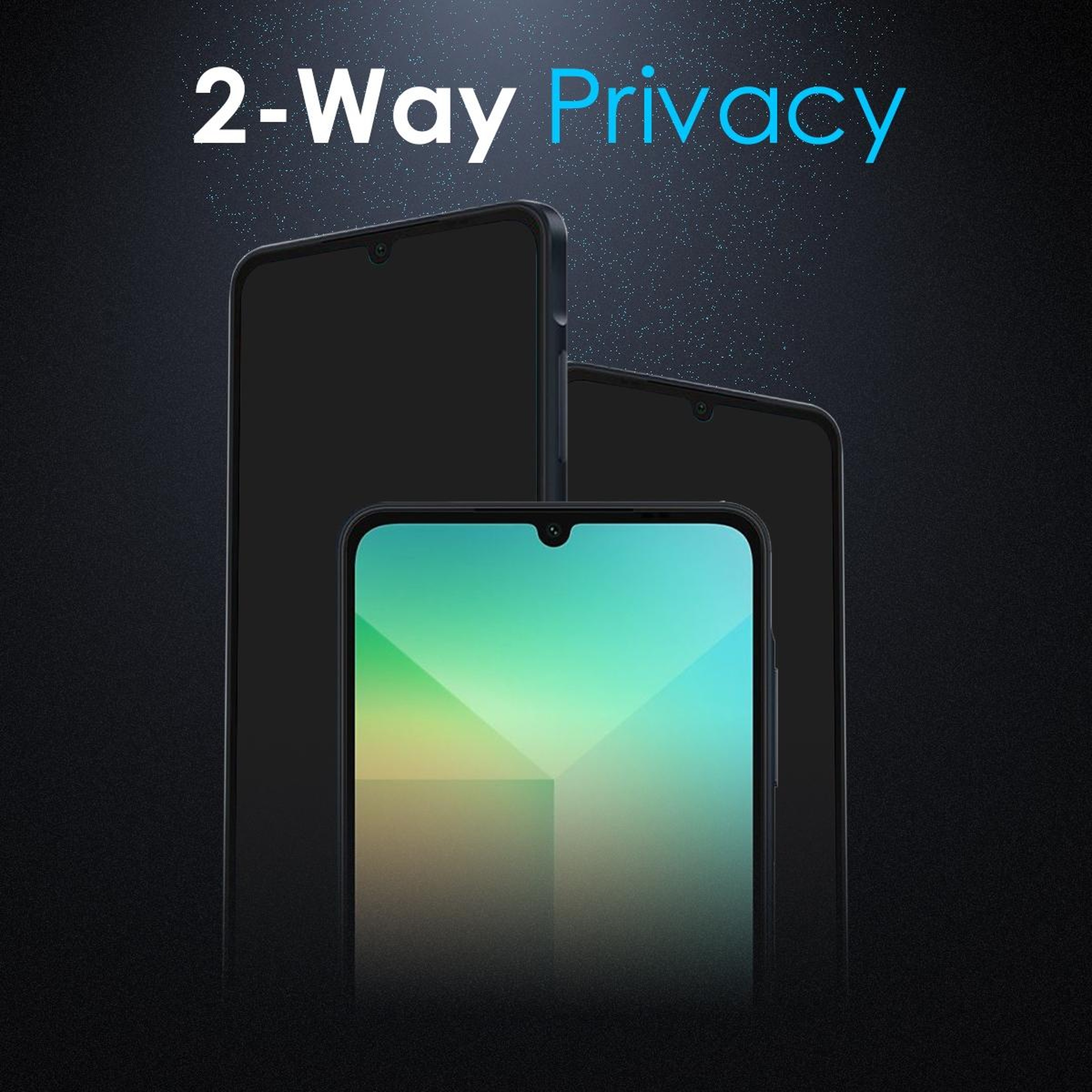 Samsung Galaxy A06 4G Privacy Screen Protector 9H Anti Spy Tempered Glass – view 3