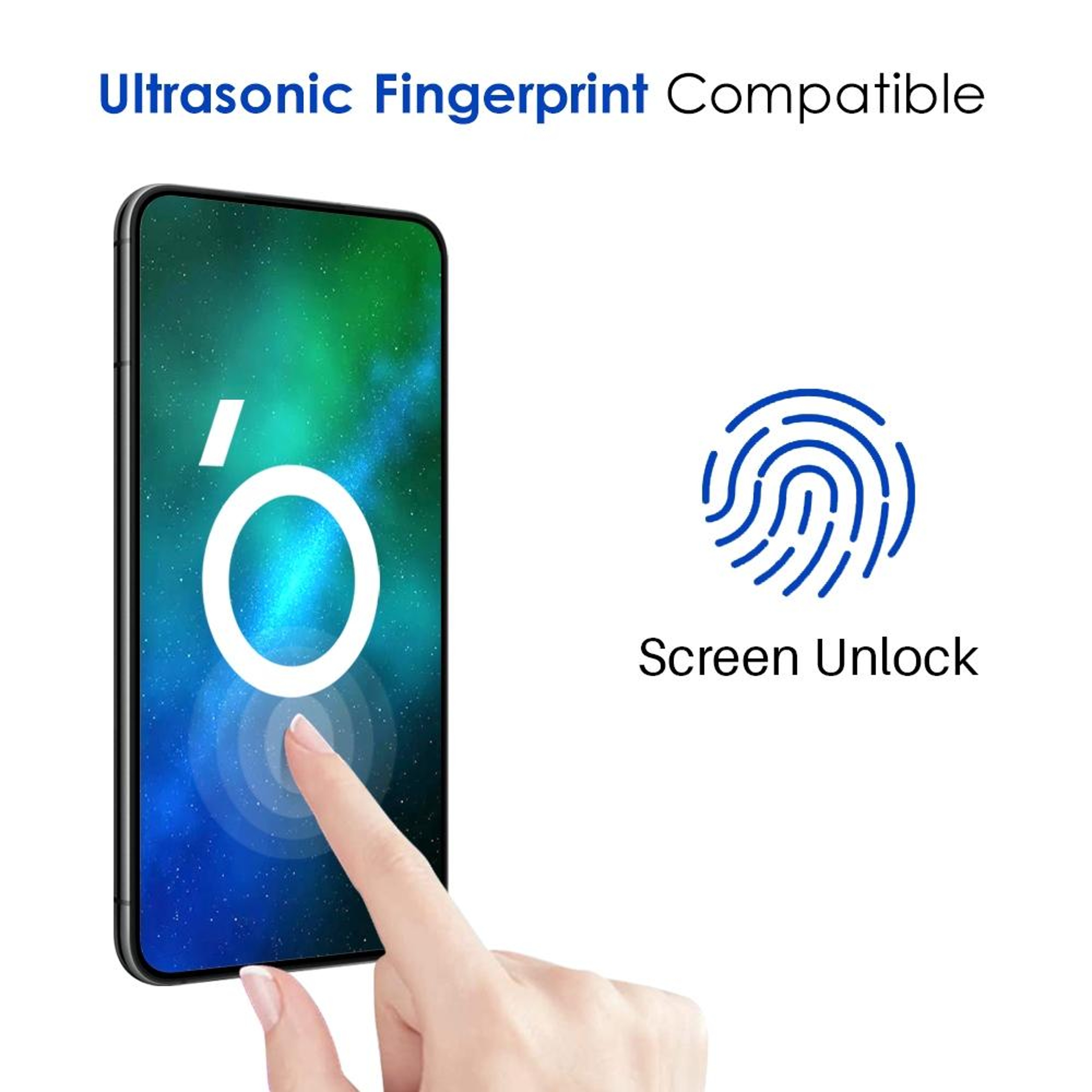 Samsung Galaxy S23 Plus Screen Protector 0.15mm 9H Tempered Glass with Fingerprint Unlock – view 3