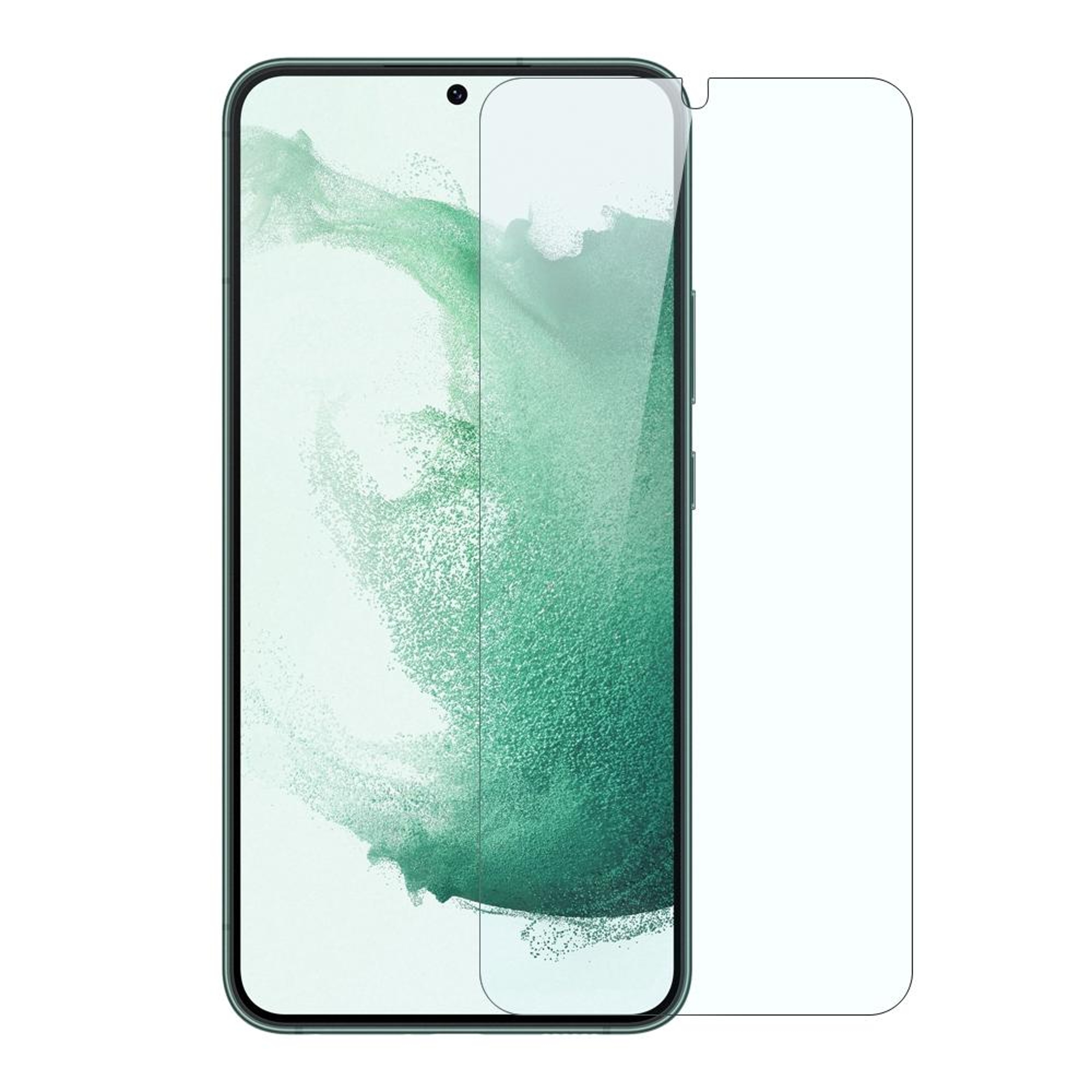 Samsung Galaxy S22 5G Tempered Glass Screen Protector with Fingerprint Unlock – view 1
