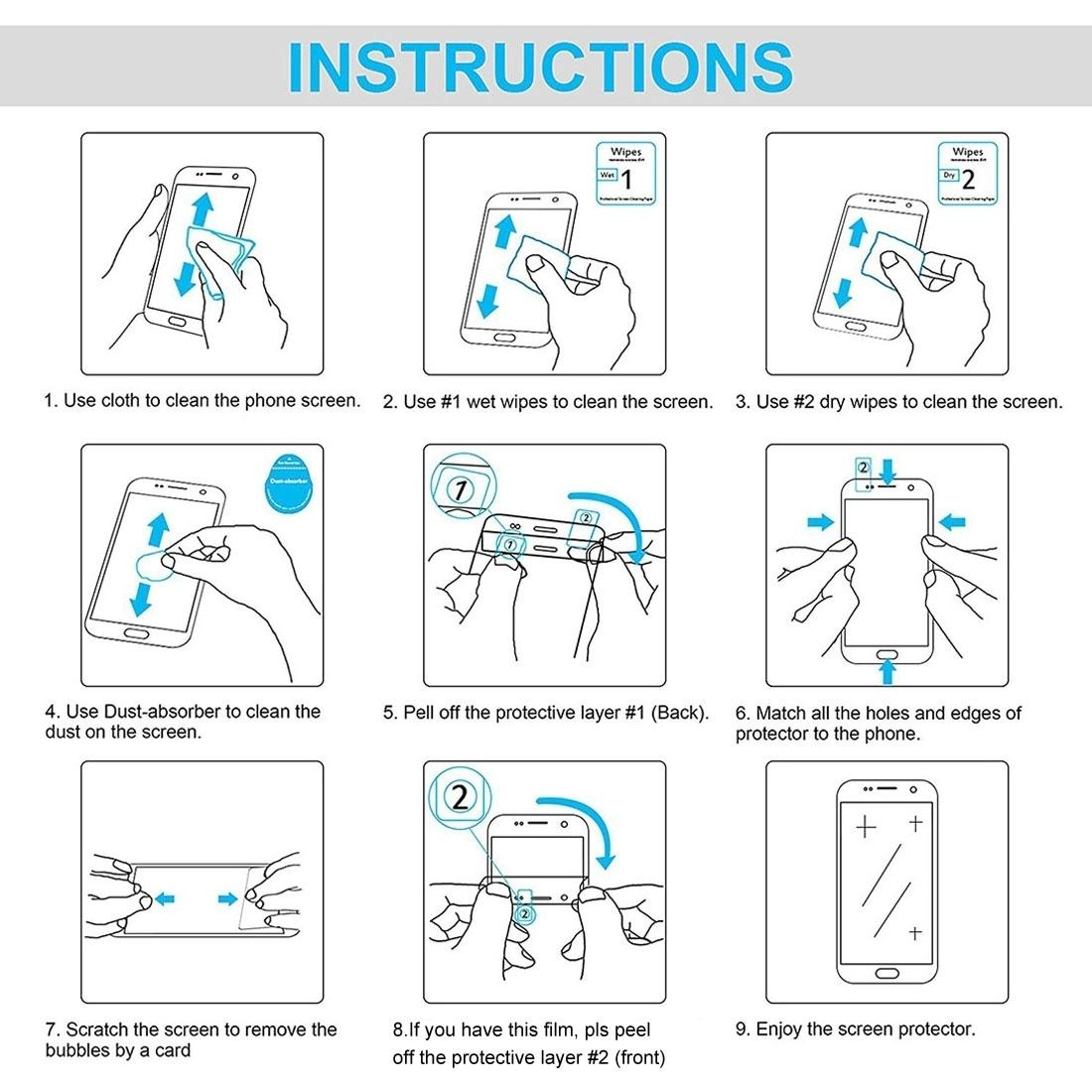 Samsung Galaxy S21 5G Tempered Glass Screen Protector with Fingerprint Support – view 5