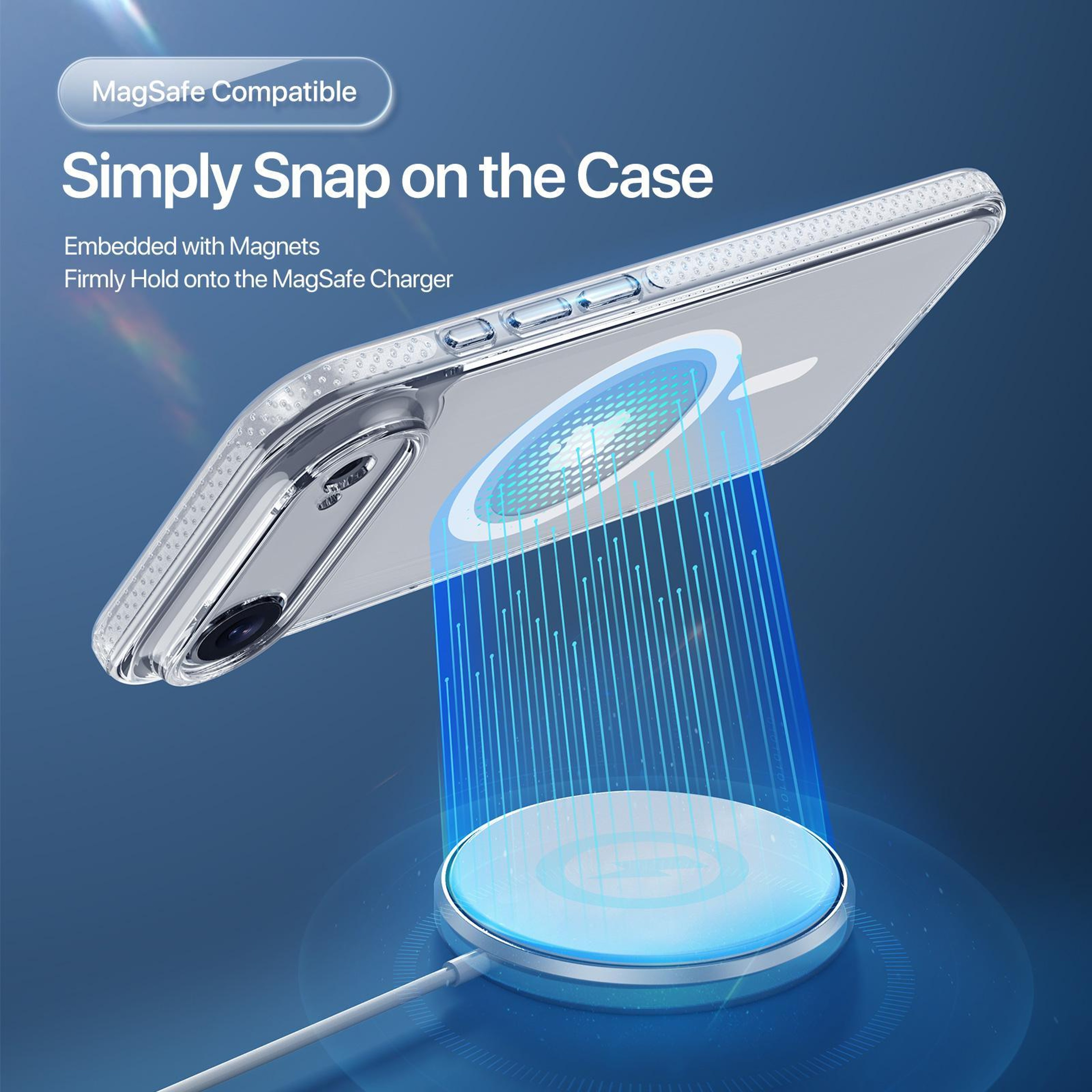 DUX DUCIS Clin Mag Clear MagSafe Case for iPhone Air – view 3