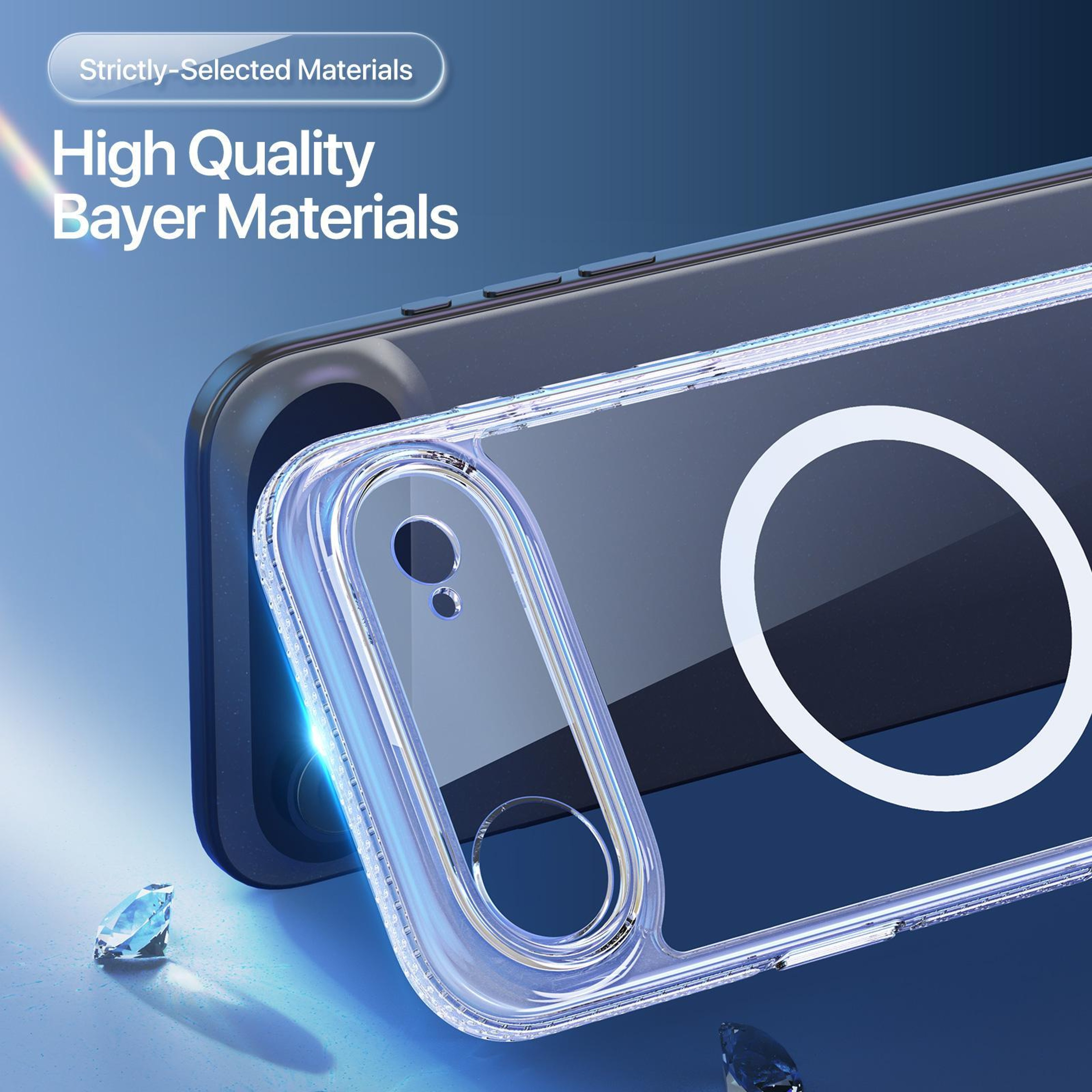 DUX DUCIS Clin Mag Clear MagSafe Case for iPhone Air – view 5