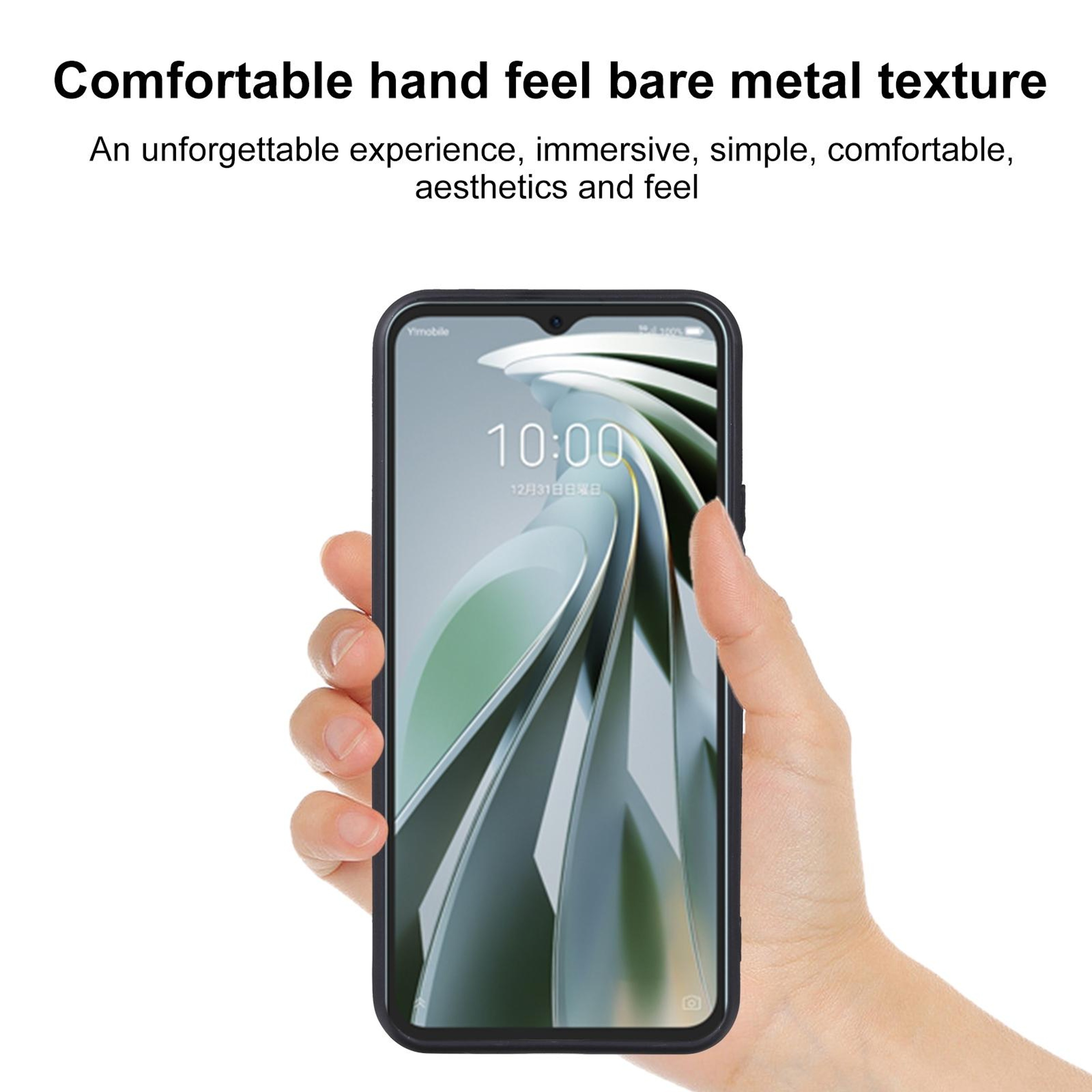 ZTE Libero 5G IV Black TPU Protective Case Slim Scratch Resistant Phone Cover – view 3