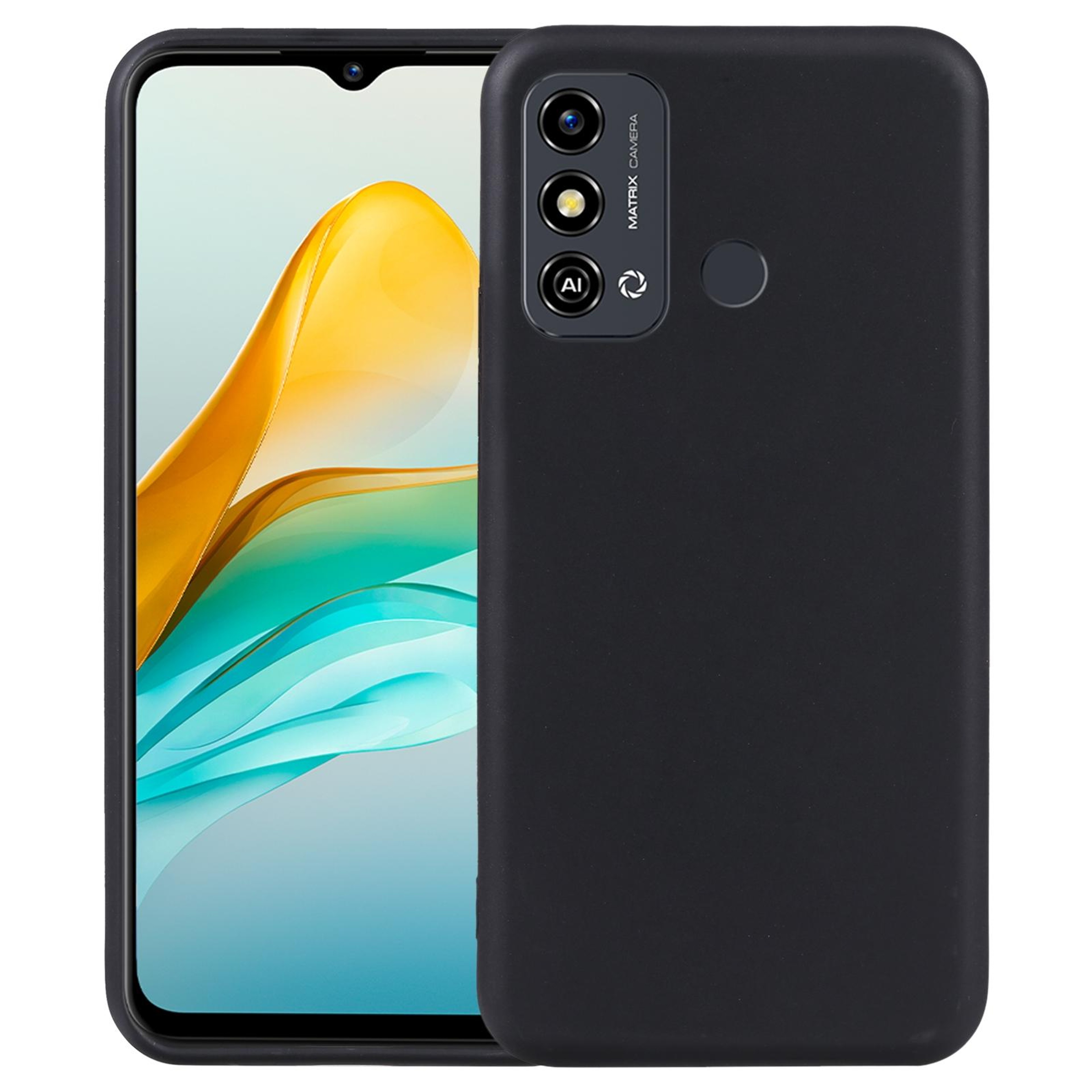 ZTE Blade A53 TPU Phone Case Black Slim Protective Cover – view 1