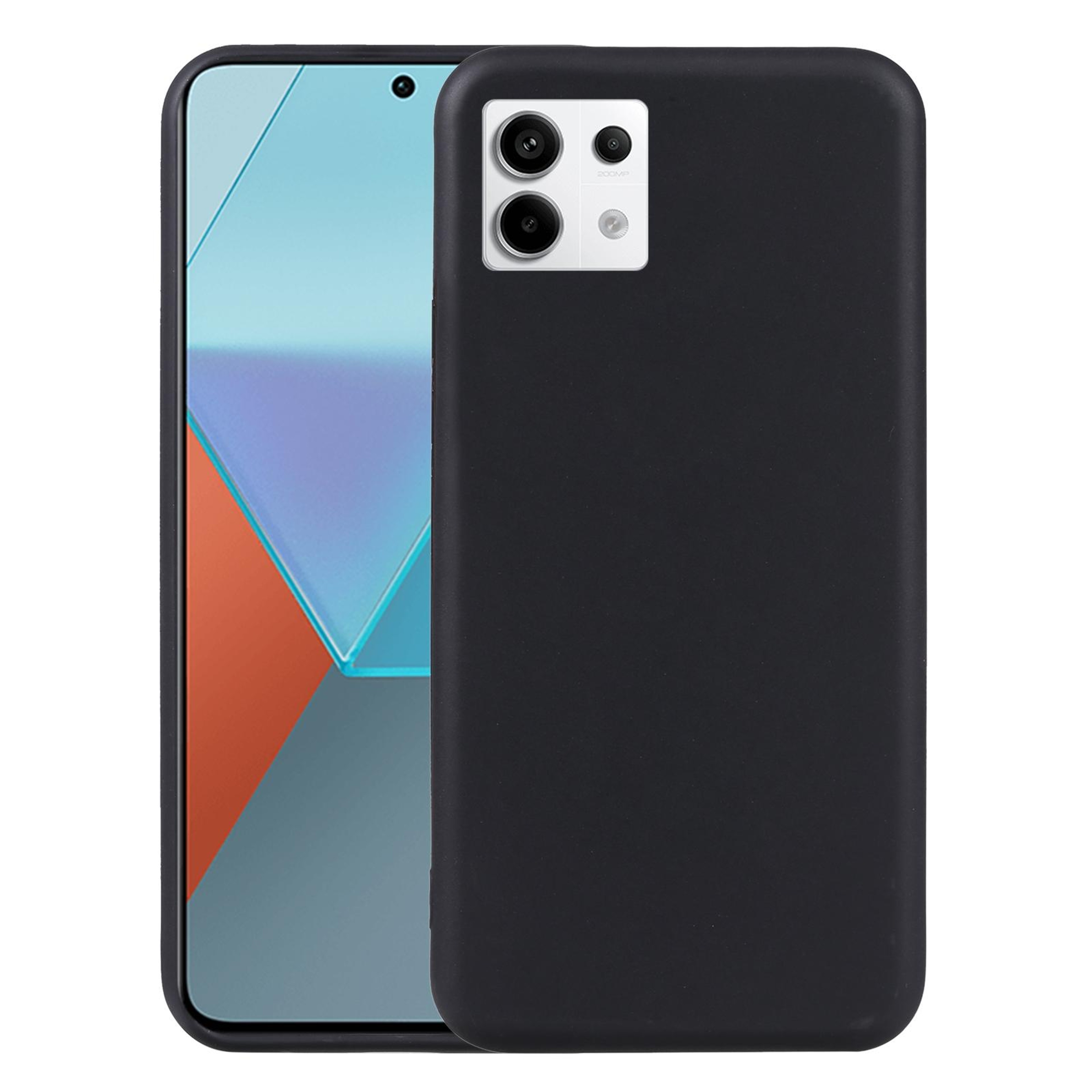 Xiaomi Redmi Note 13 Pro 5G TPU Case Slim Black Protective Phone Cover – view 1