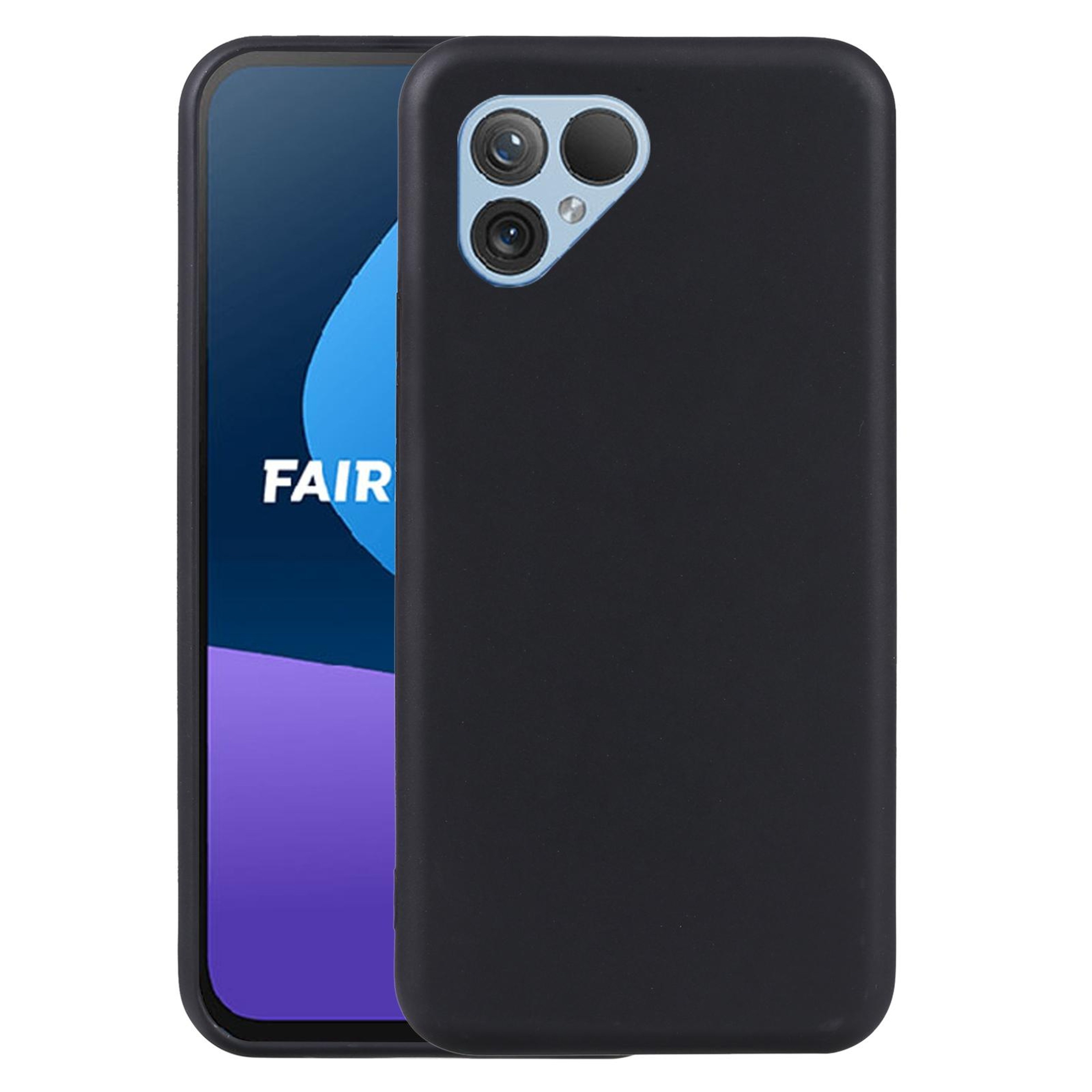 Fairphone 5 TPU Protective Case Black Slim Scratch Resistant Phone Cover – view 1
