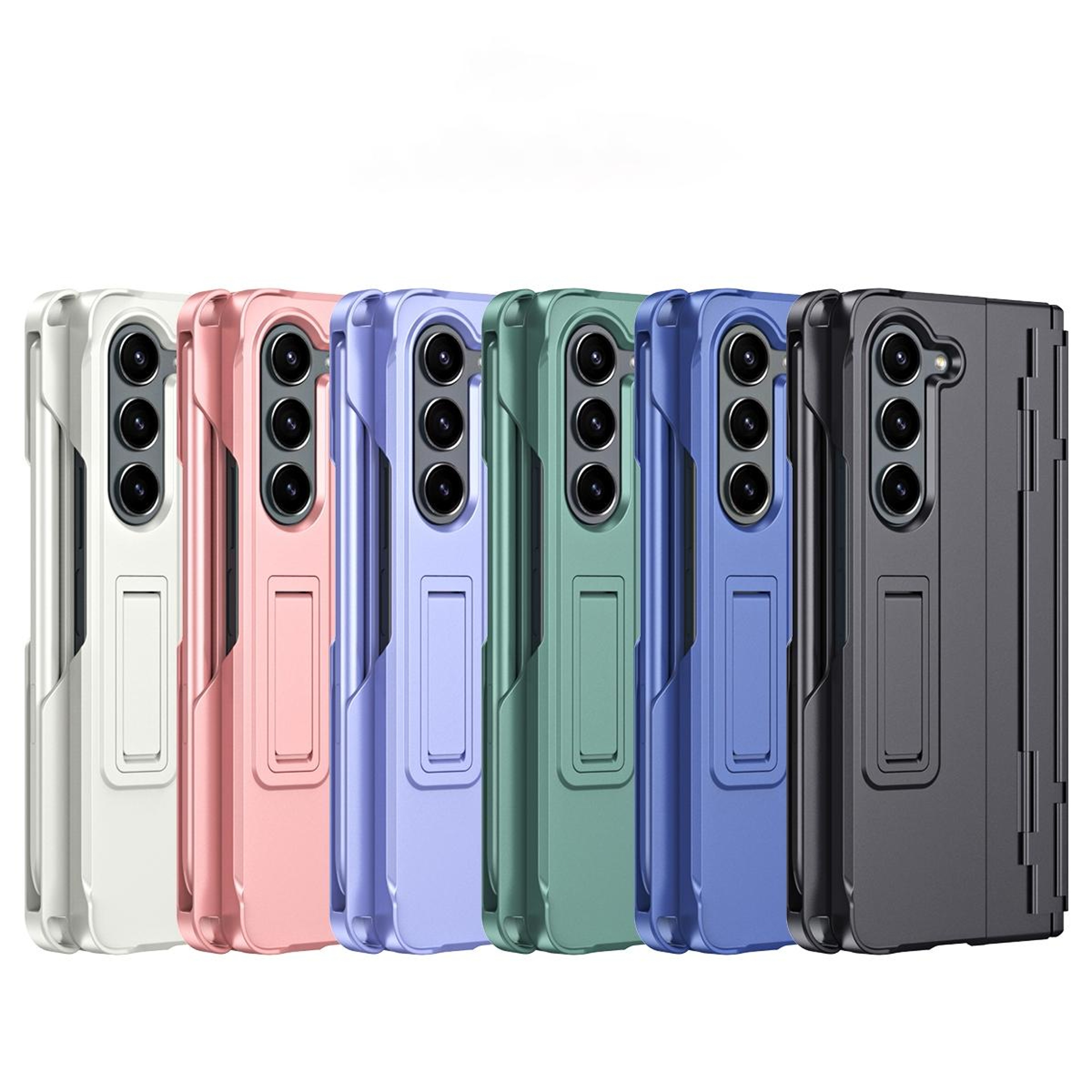 Galaxy Z Fold8 Ultra 5G Shockproof Hinge Case With Tempered Glass And Pen 7