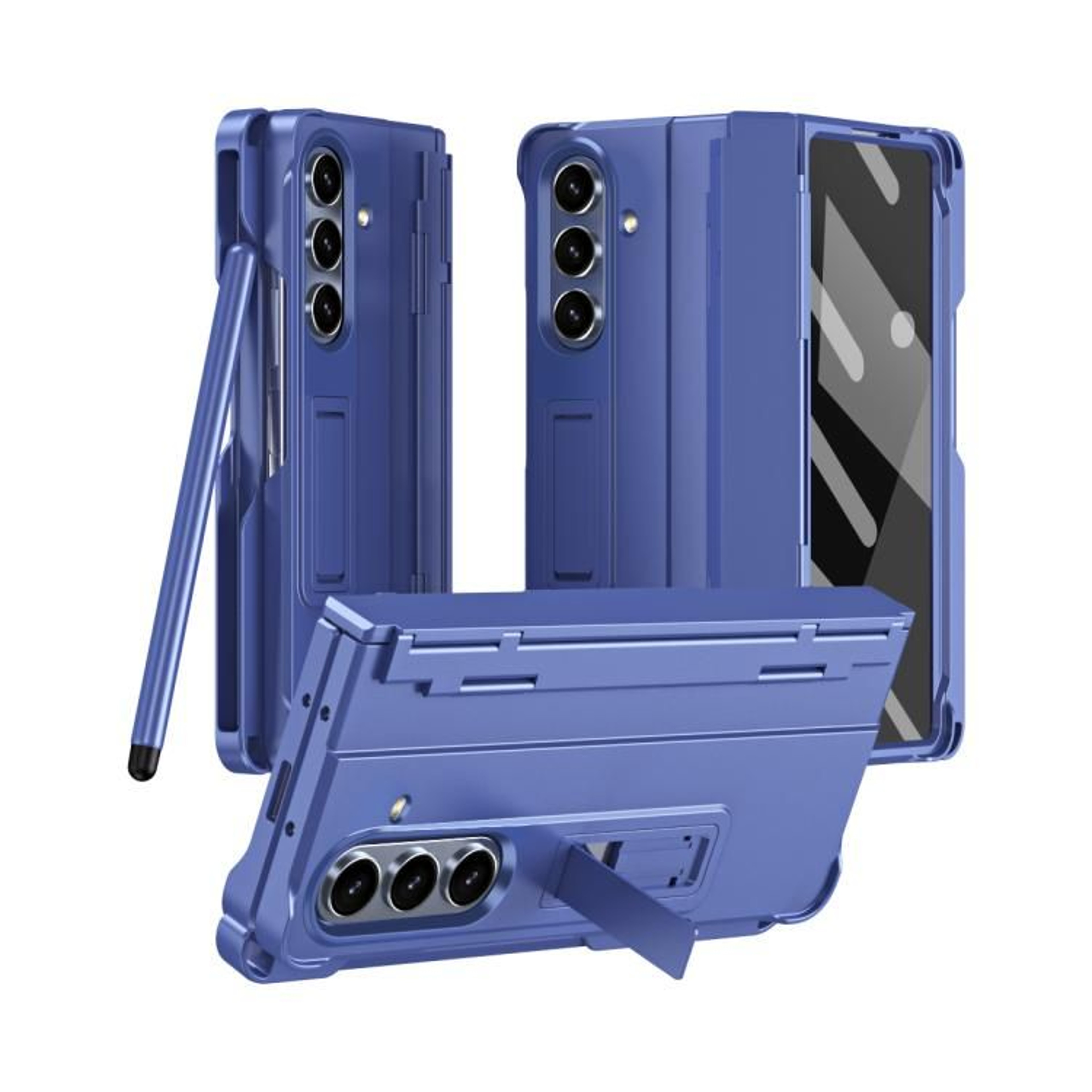 Galaxy Z Fold8 Ultra 5G Shockproof Hinge Case With Tempered Glass And Pen 10
