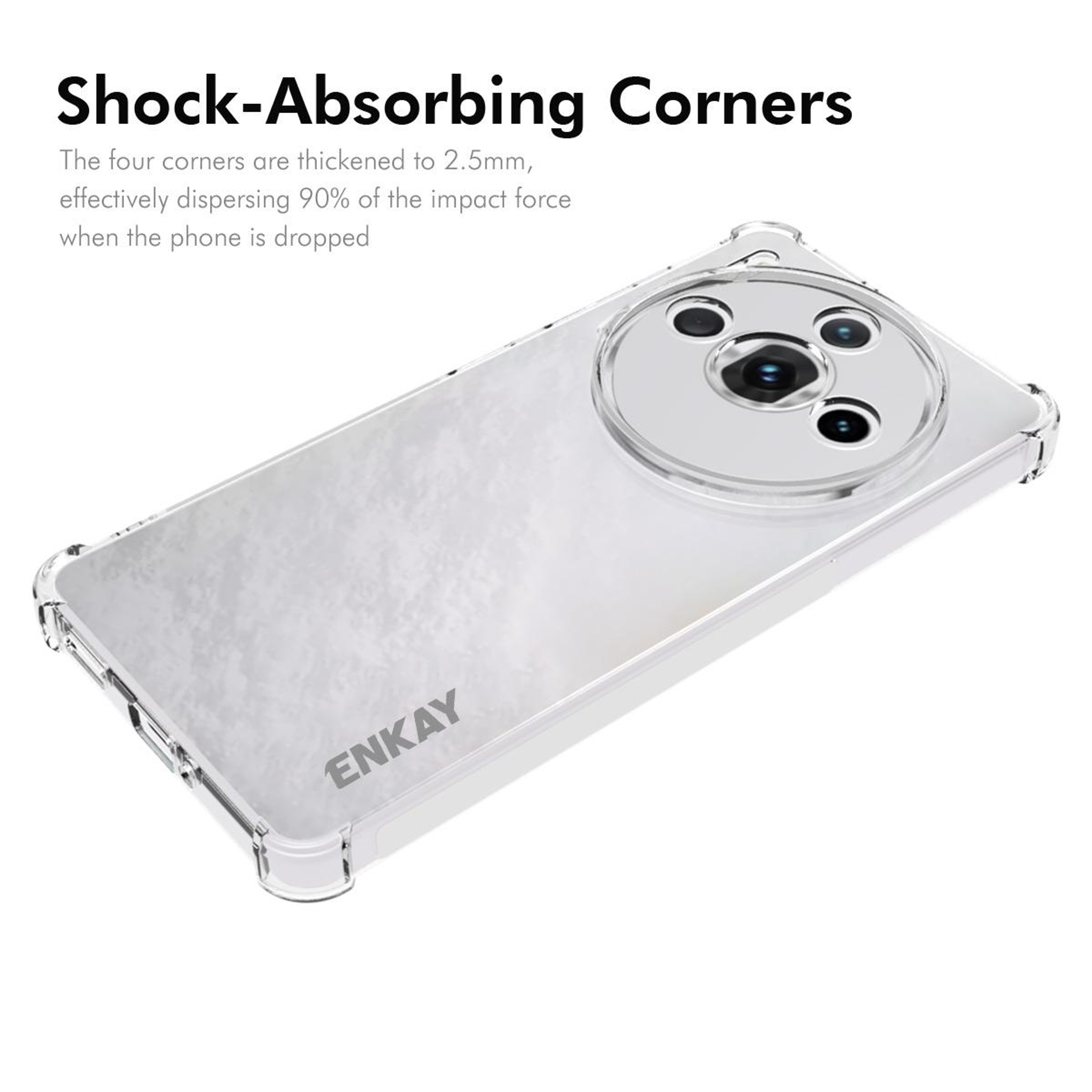 ZTE Nubia Z60S Pro Case Clear TPU Shockproof Slim Protective Cover – view 2