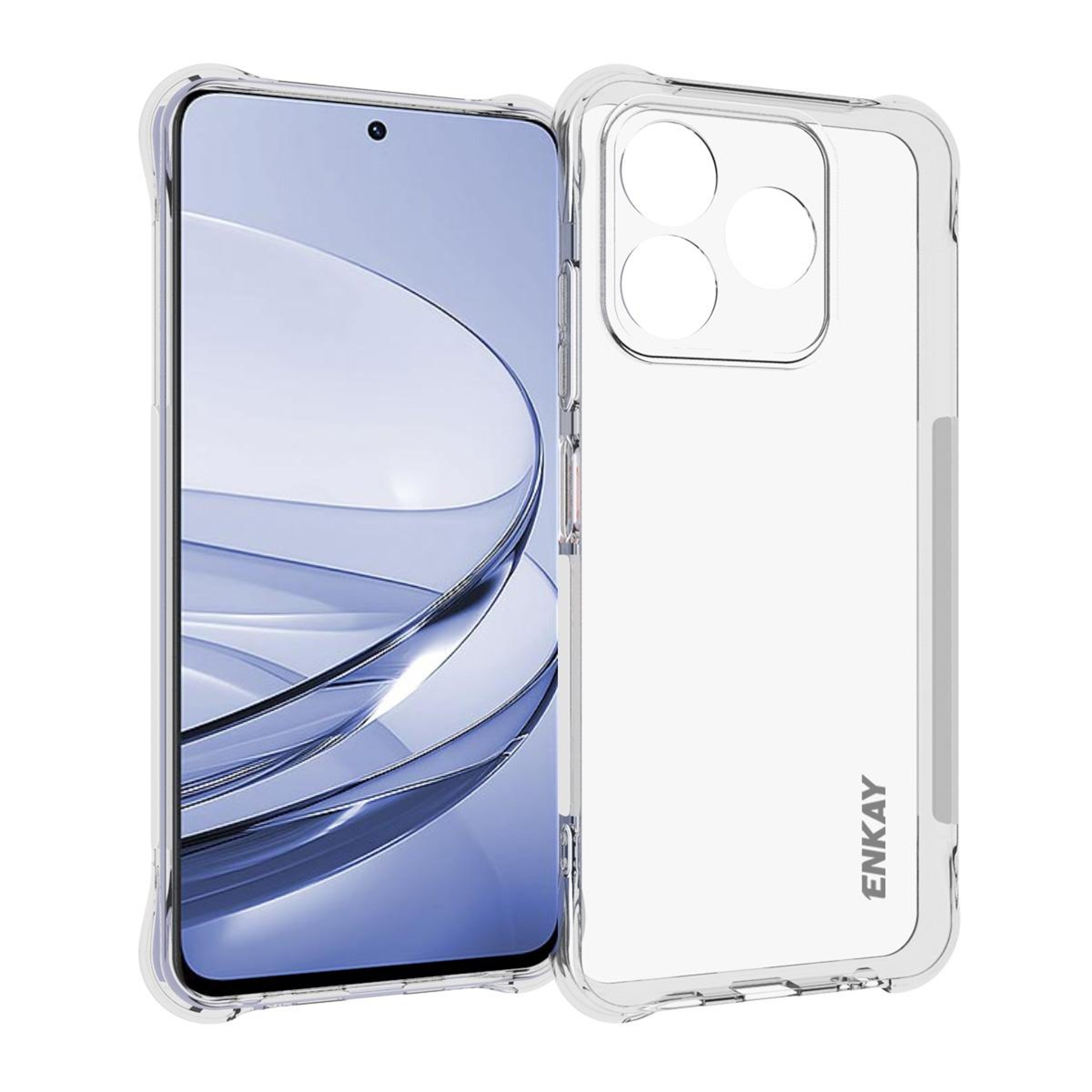 ZTE Axon 60 4G Clear TPU Shockproof Slim Phone Case – view 1