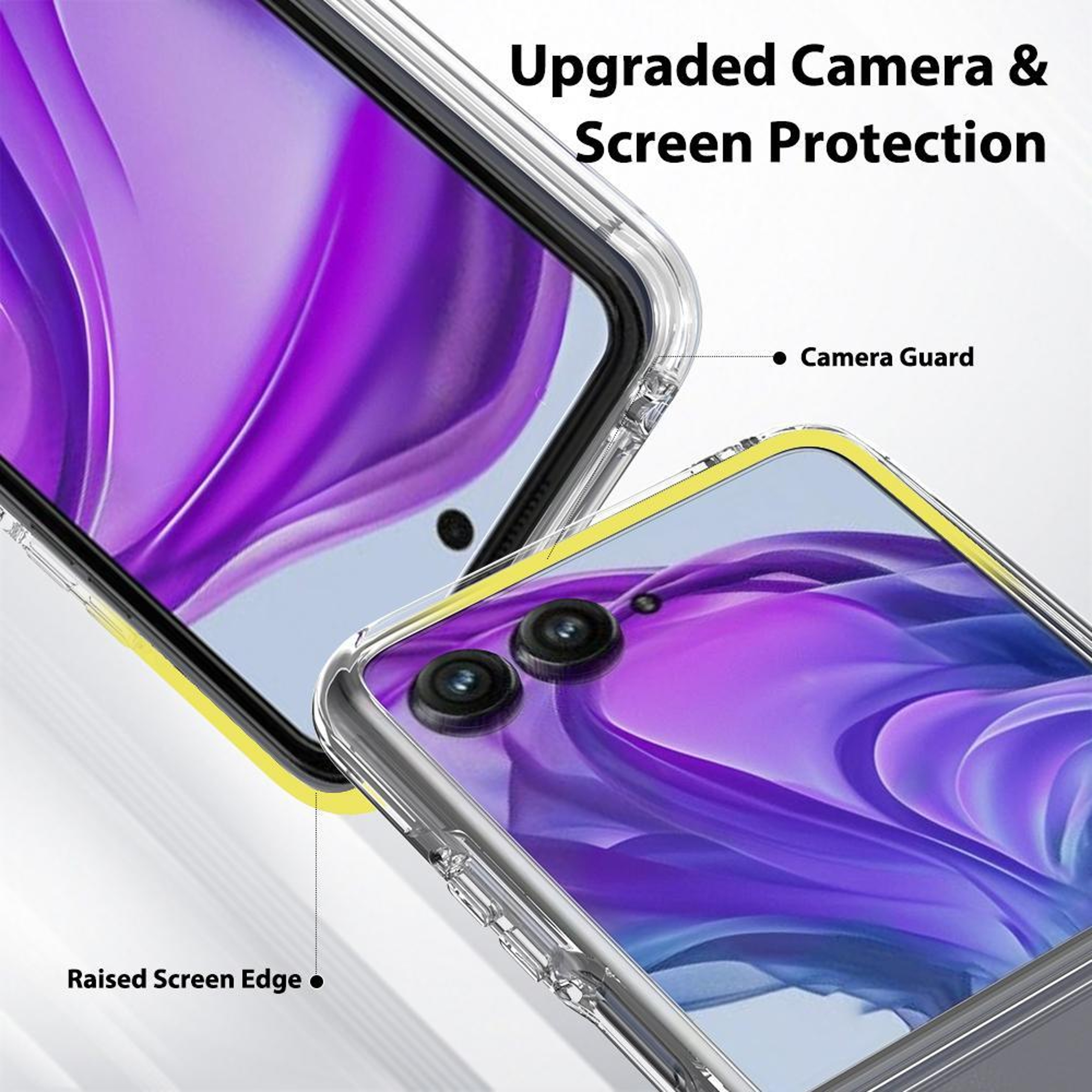 Motorola Razr 60 Pro Clear Case Scratch Resistant Acrylic TPU Cover – view 6