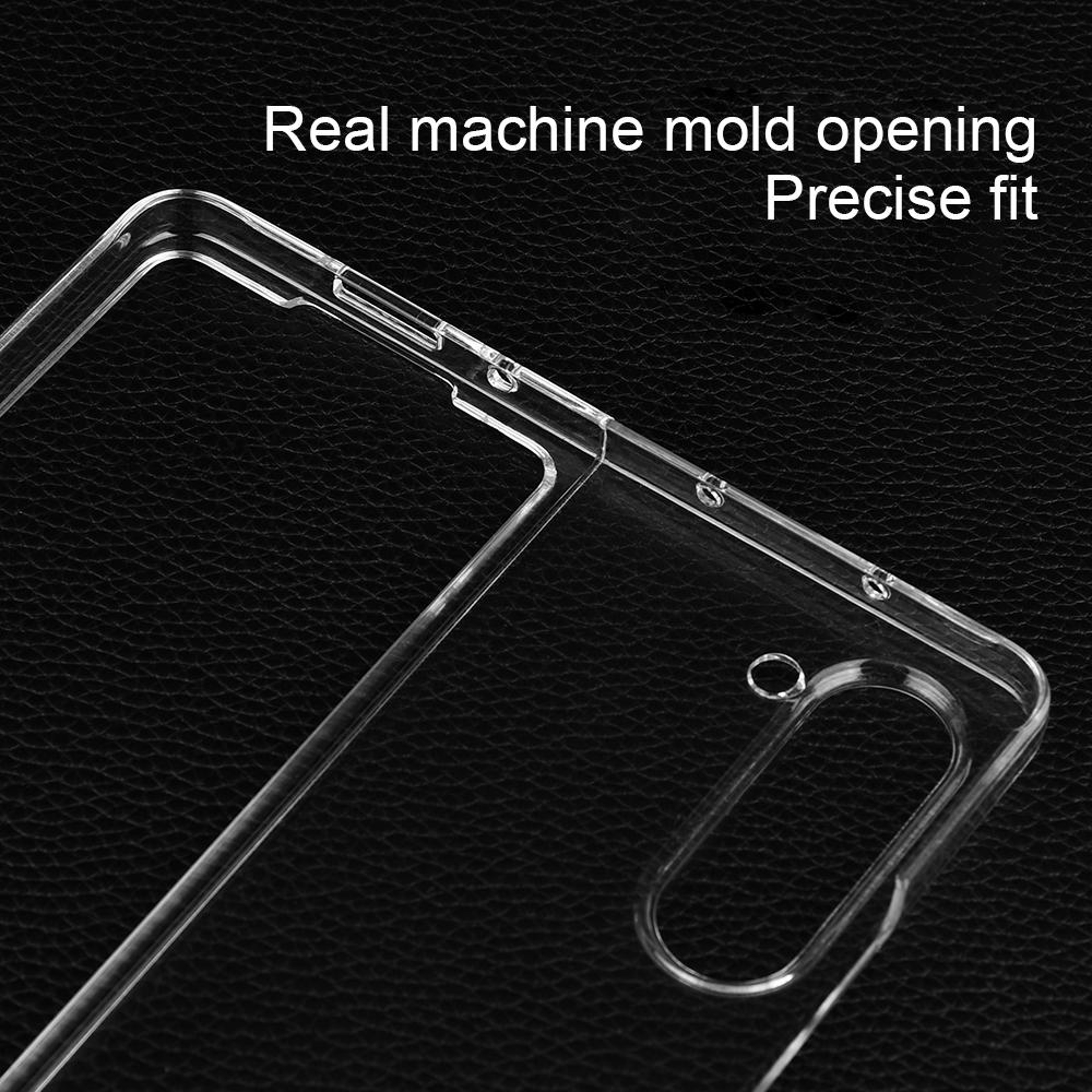 Samsung Galaxy Z Fold4 Clear Shockproof PC Case Slim Protective Cover – view 4