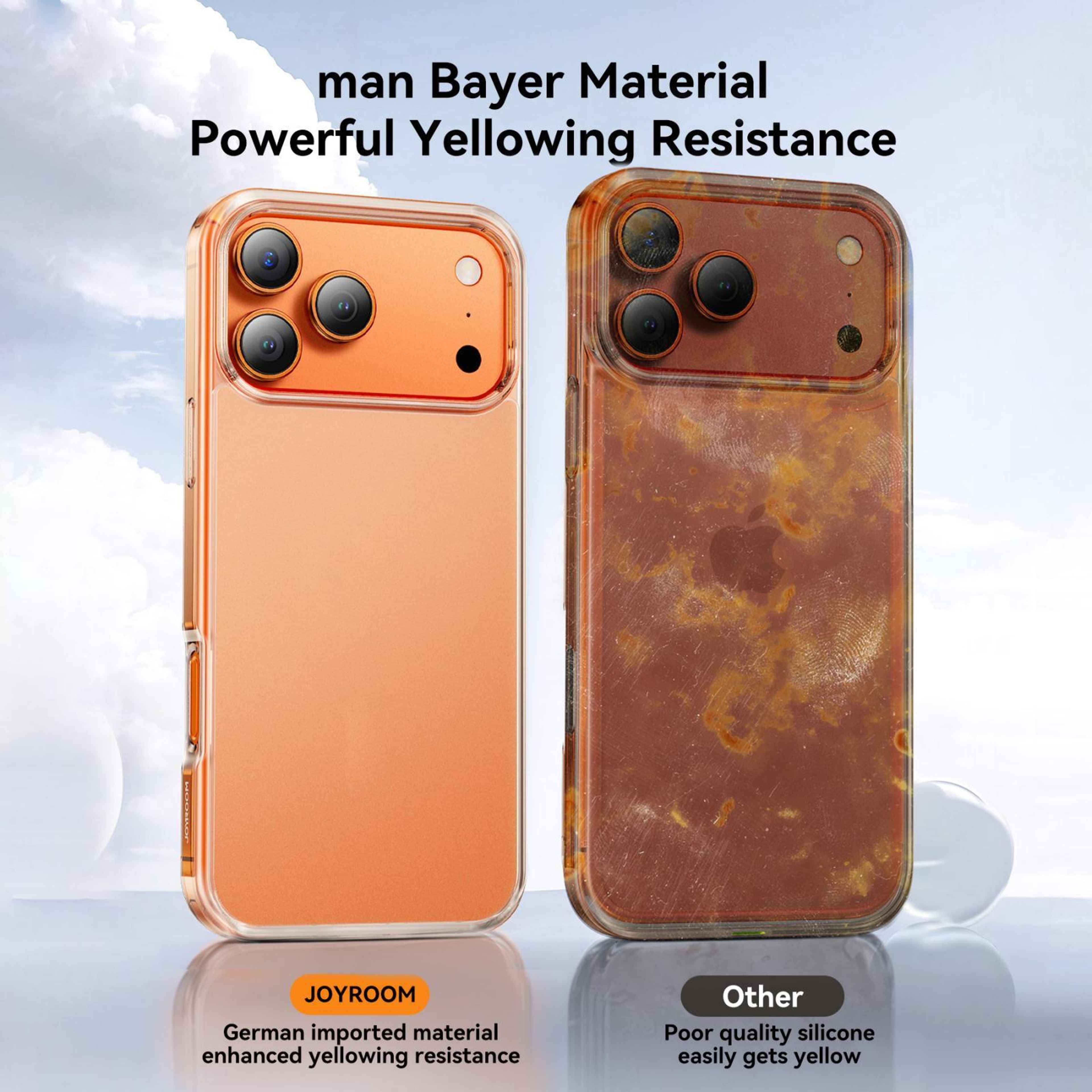 iPhone Air Clear Case with Shockproof Corner Protection and Anti Yellowing PC TPU Design – view 4