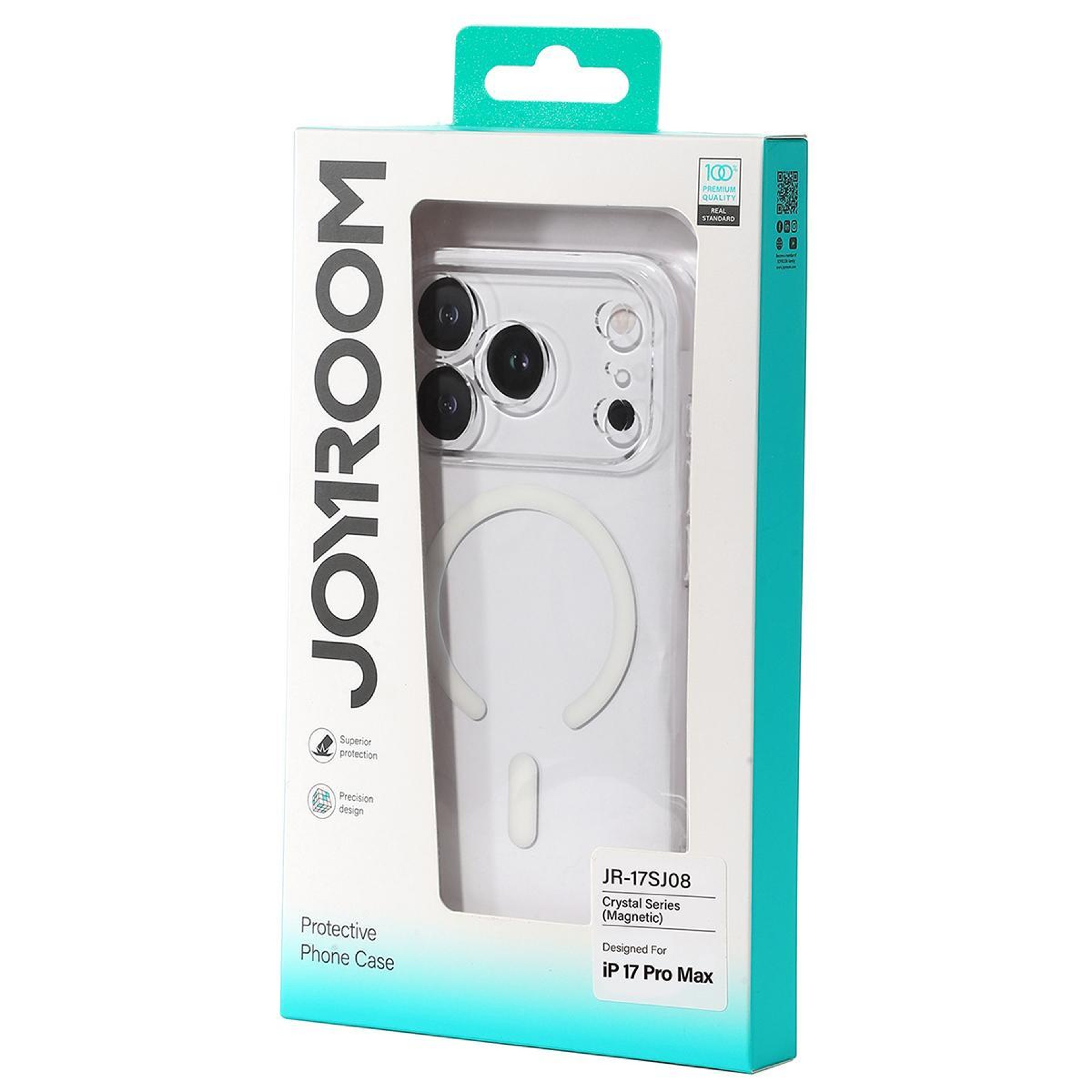 Crystal iPhone 17 Pro Max Case Clear MagSafe Shockproof Protective Cover – view 6