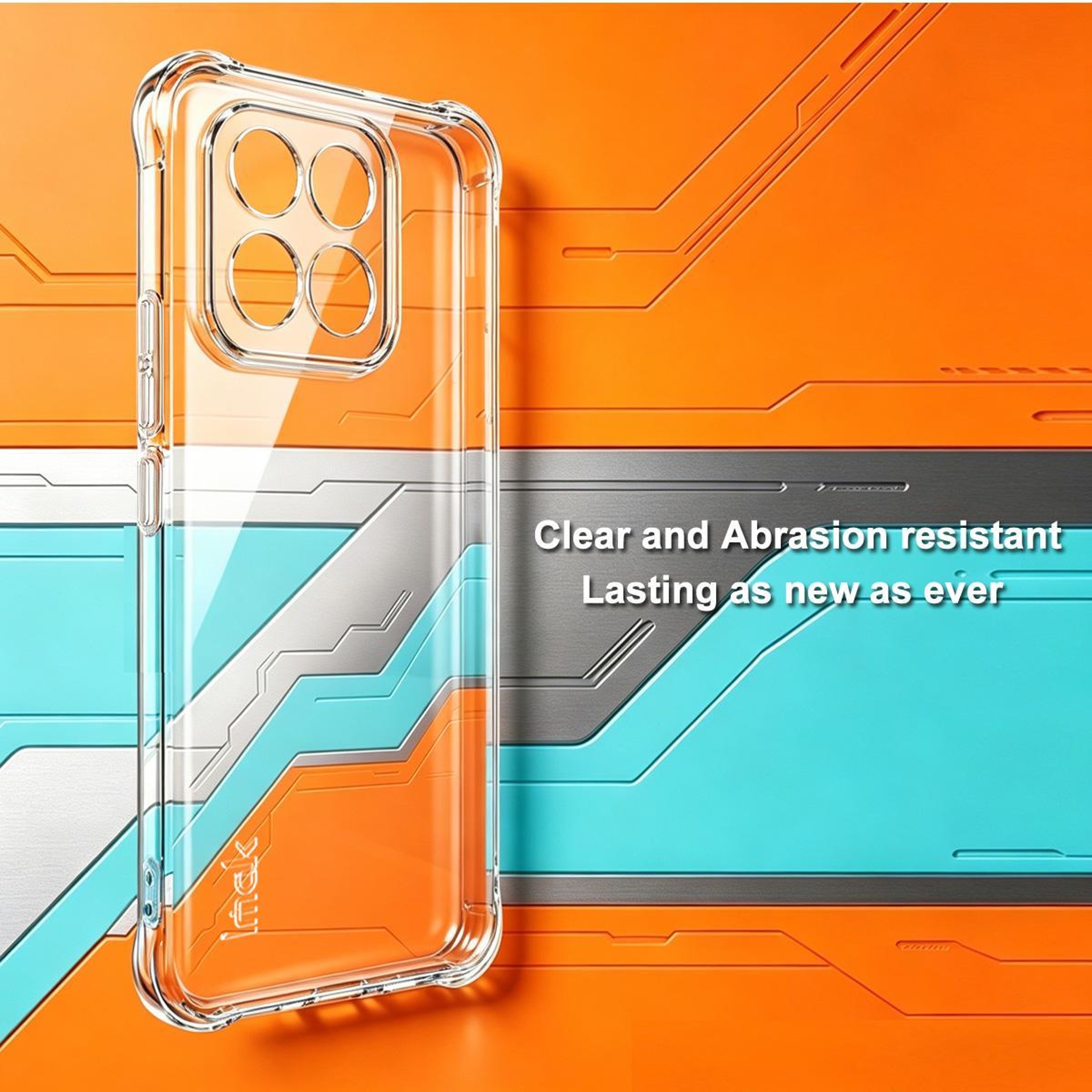 IMAK Xiaomi 17 Max 5G Shockproof Clear TPU Case with Airbag Protection – view 3