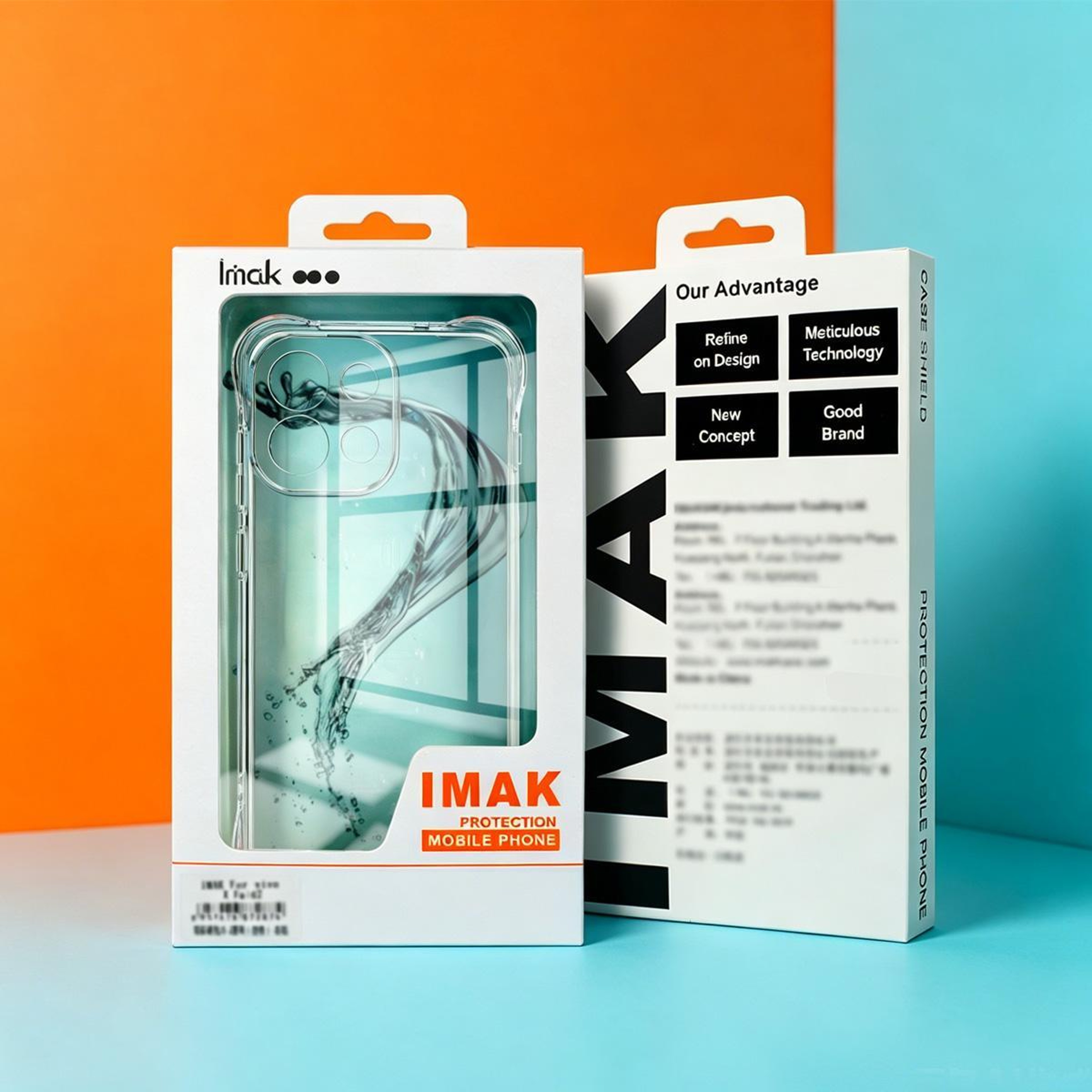 IMAK Xiaomi 17 Max 5G Shockproof Clear TPU Case with Airbag Protection – view 9