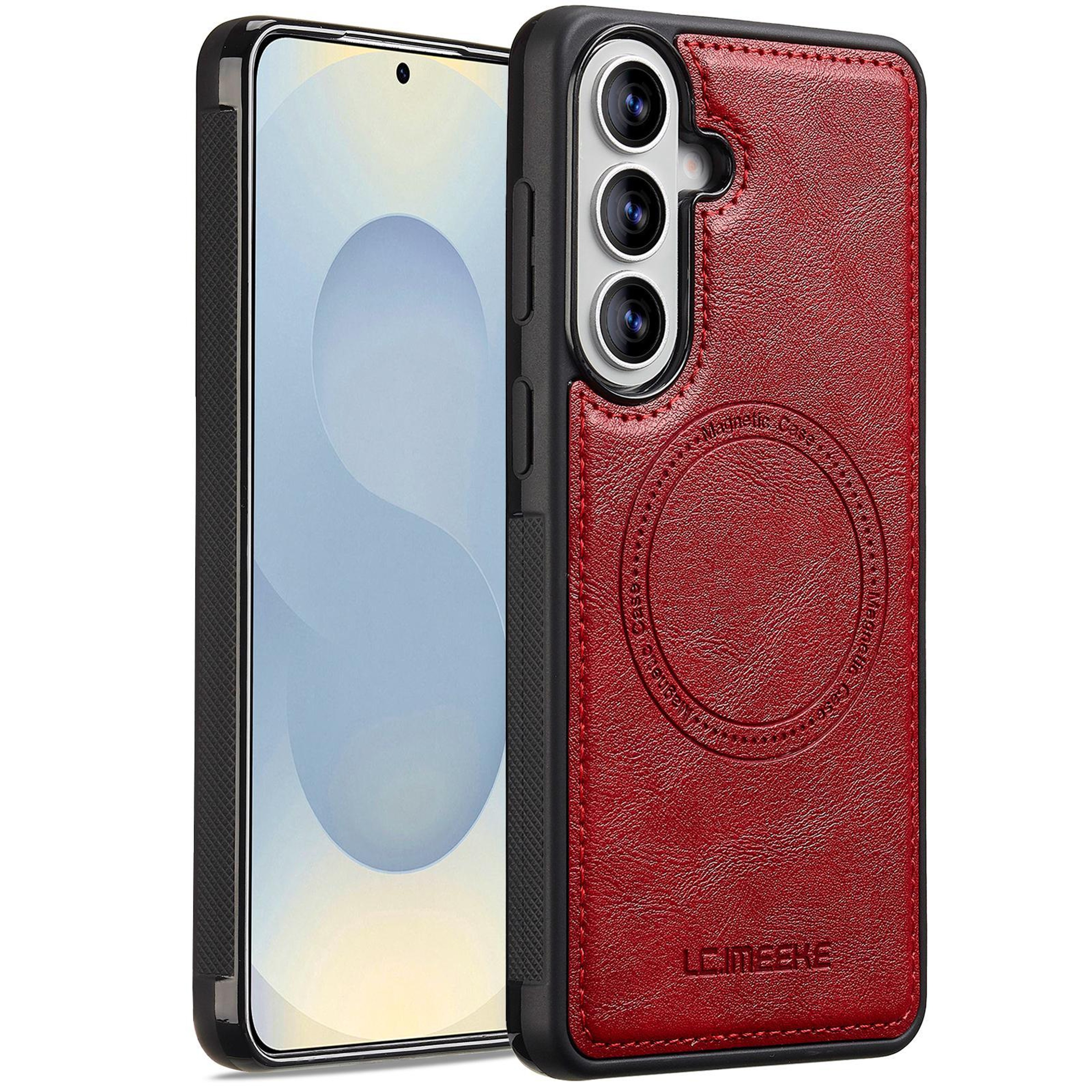 Samsung Galaxy S26 Plus Case With MagSafe Compatible Case Magnetic Charging And PU Leather Protecti 0