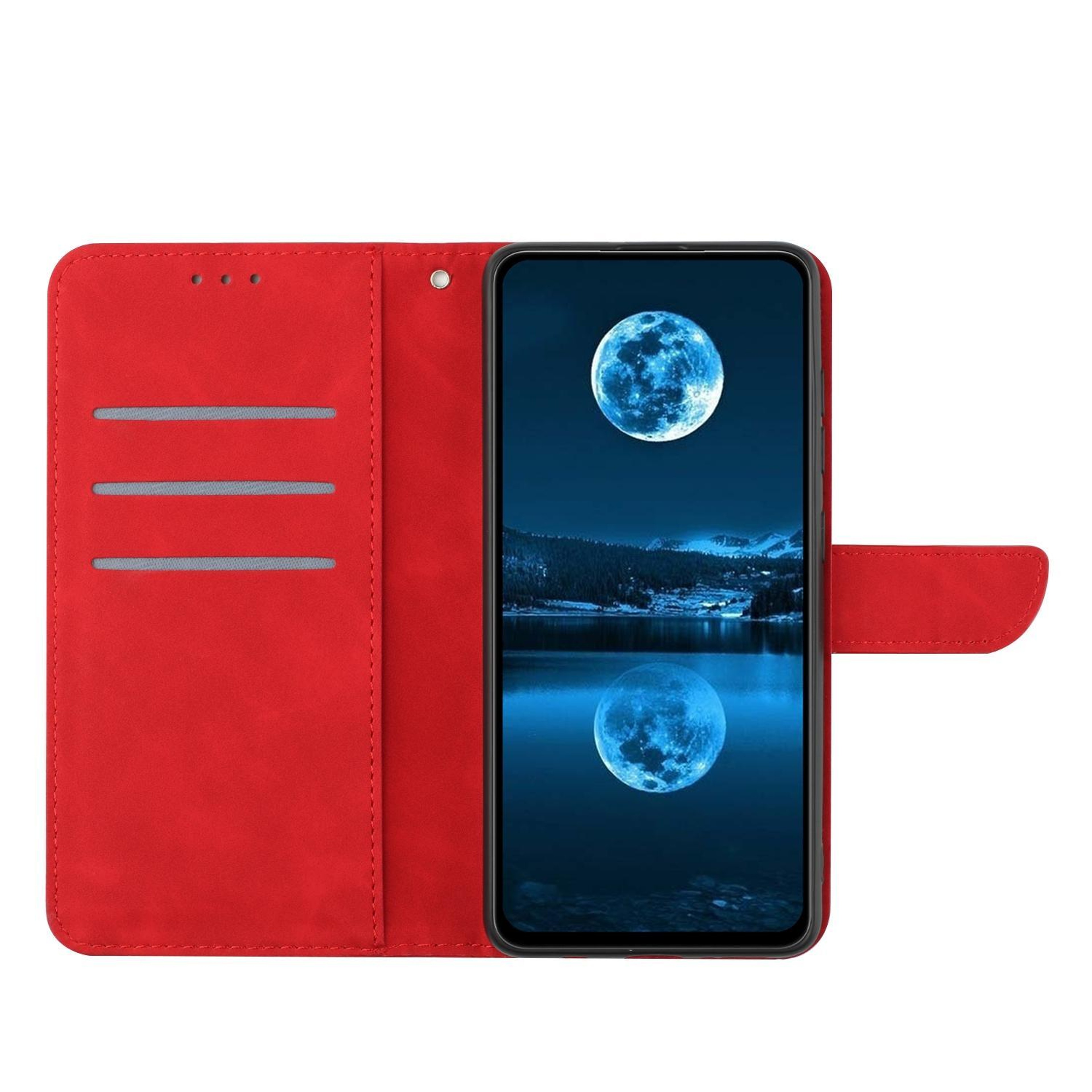 Samsung Galaxy A17 5G Embossed Leather Wallet Case With Card Slots And Stand 2